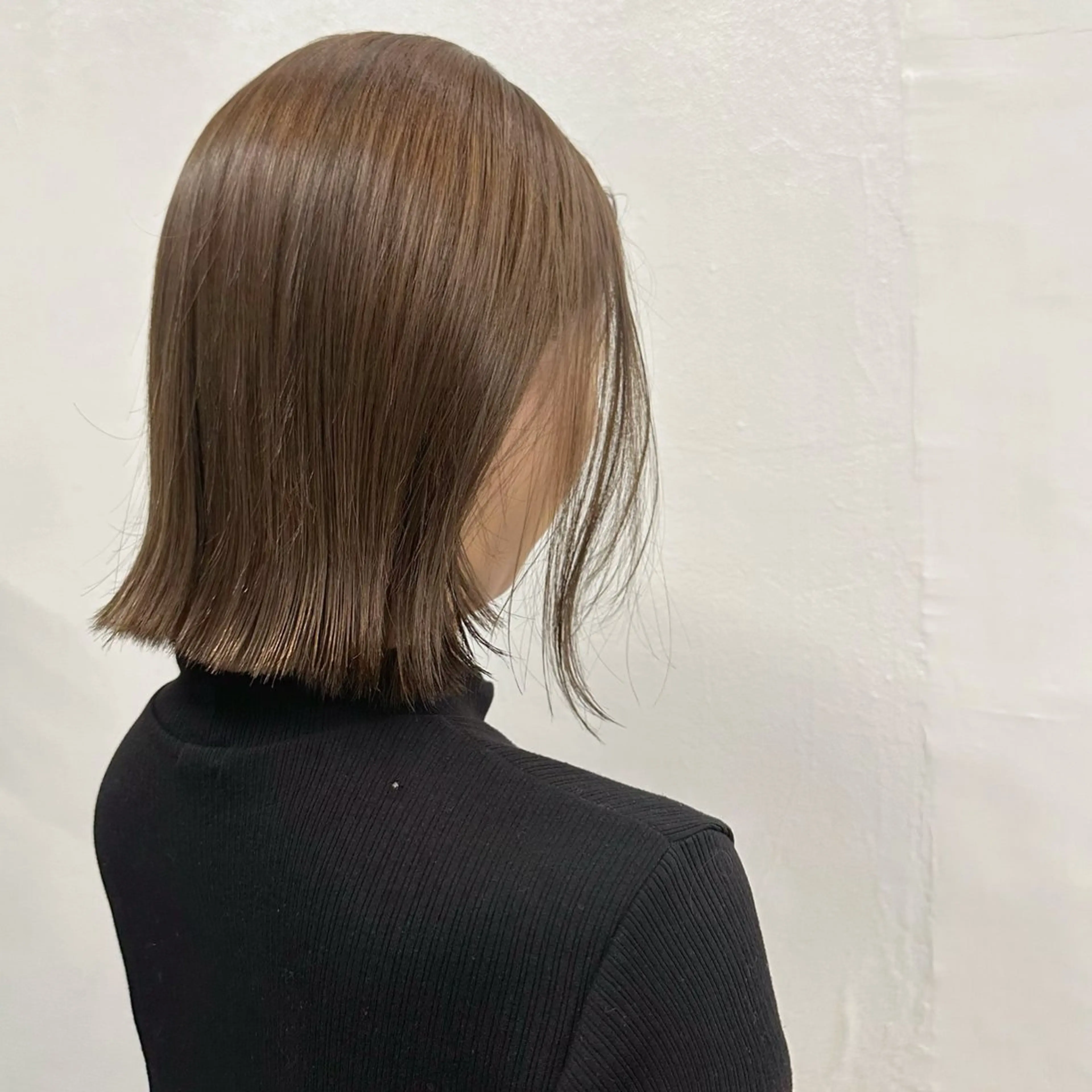 ミディアム カラー 顔まわりカット/艶髪 カラー✨けいとのヘアスタイル