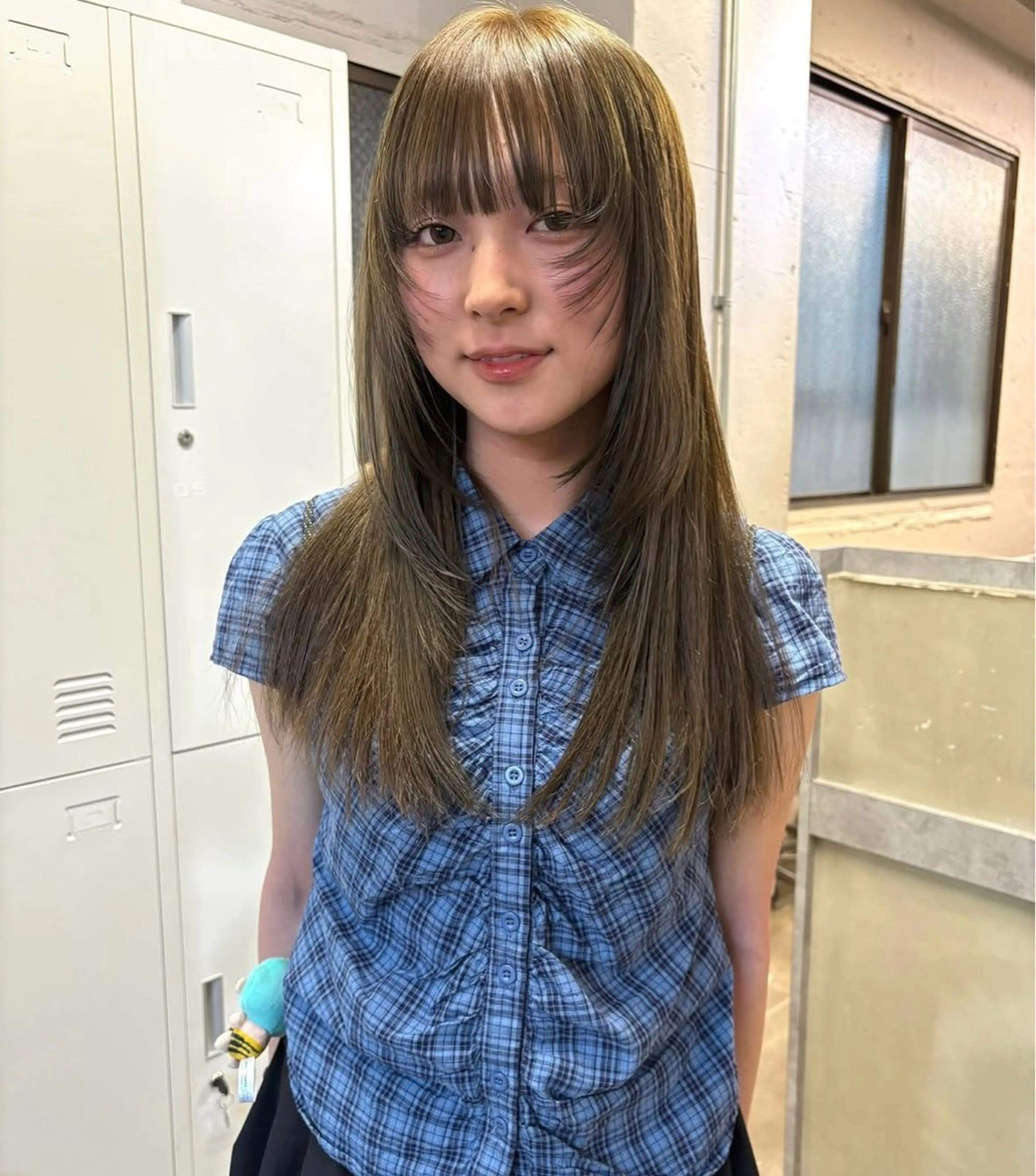 ロング ボブ ロング 似合わせカット ボブ× フェイスレイヤー🩰のヘアスタイル