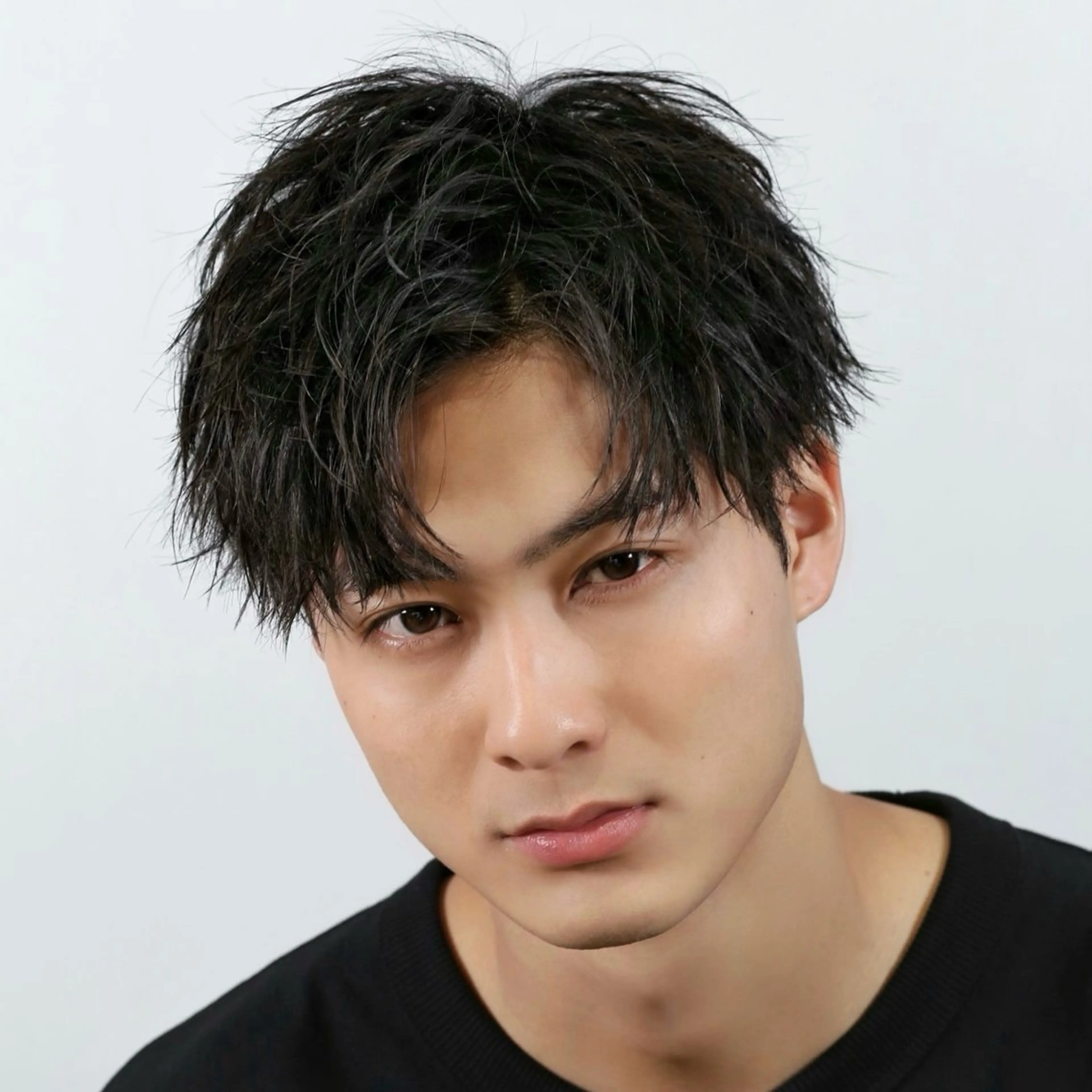 パーマ メンズ 河野 凌空のヘアスタイル