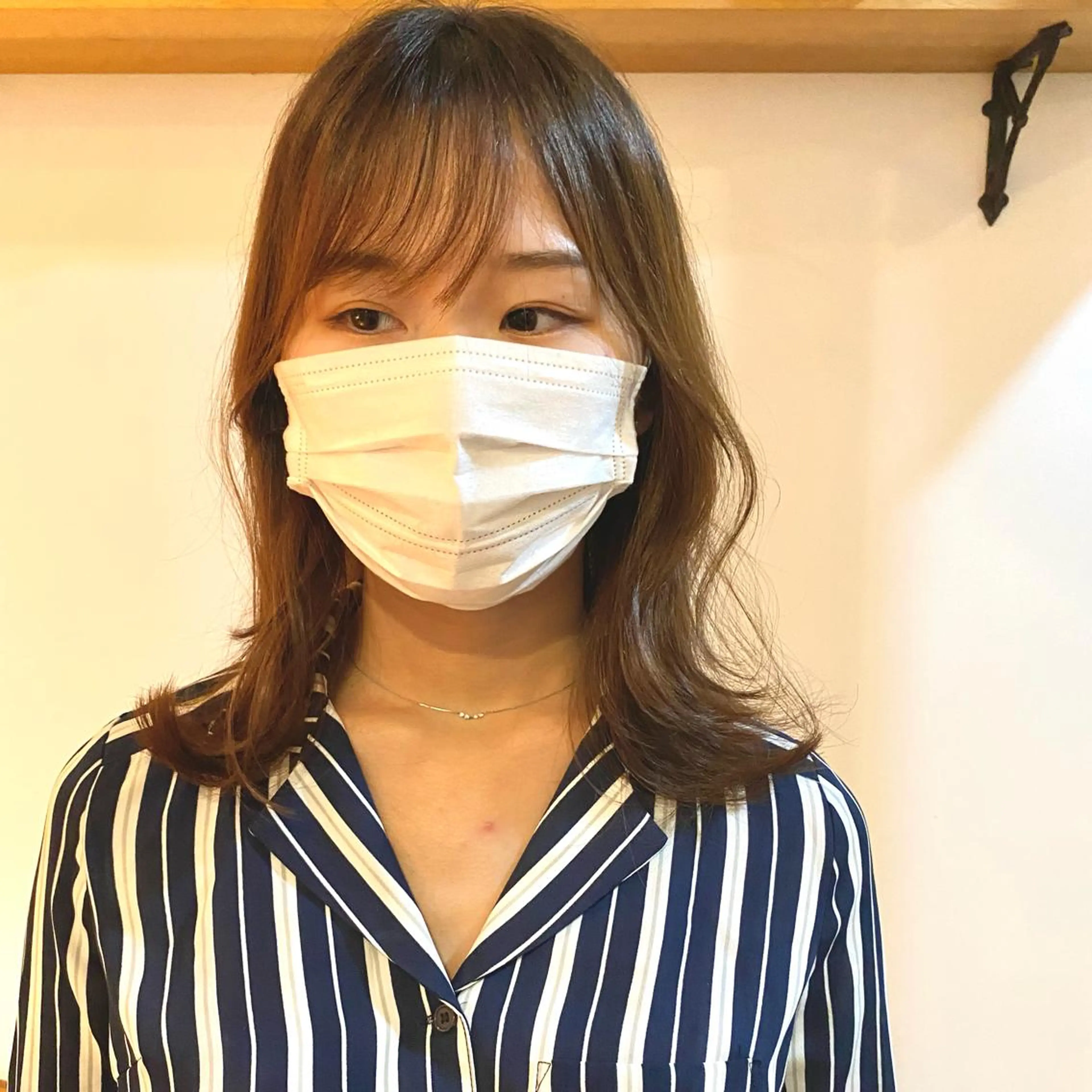 ミディアム ショート& パーマ　坂本のヘアスタイル