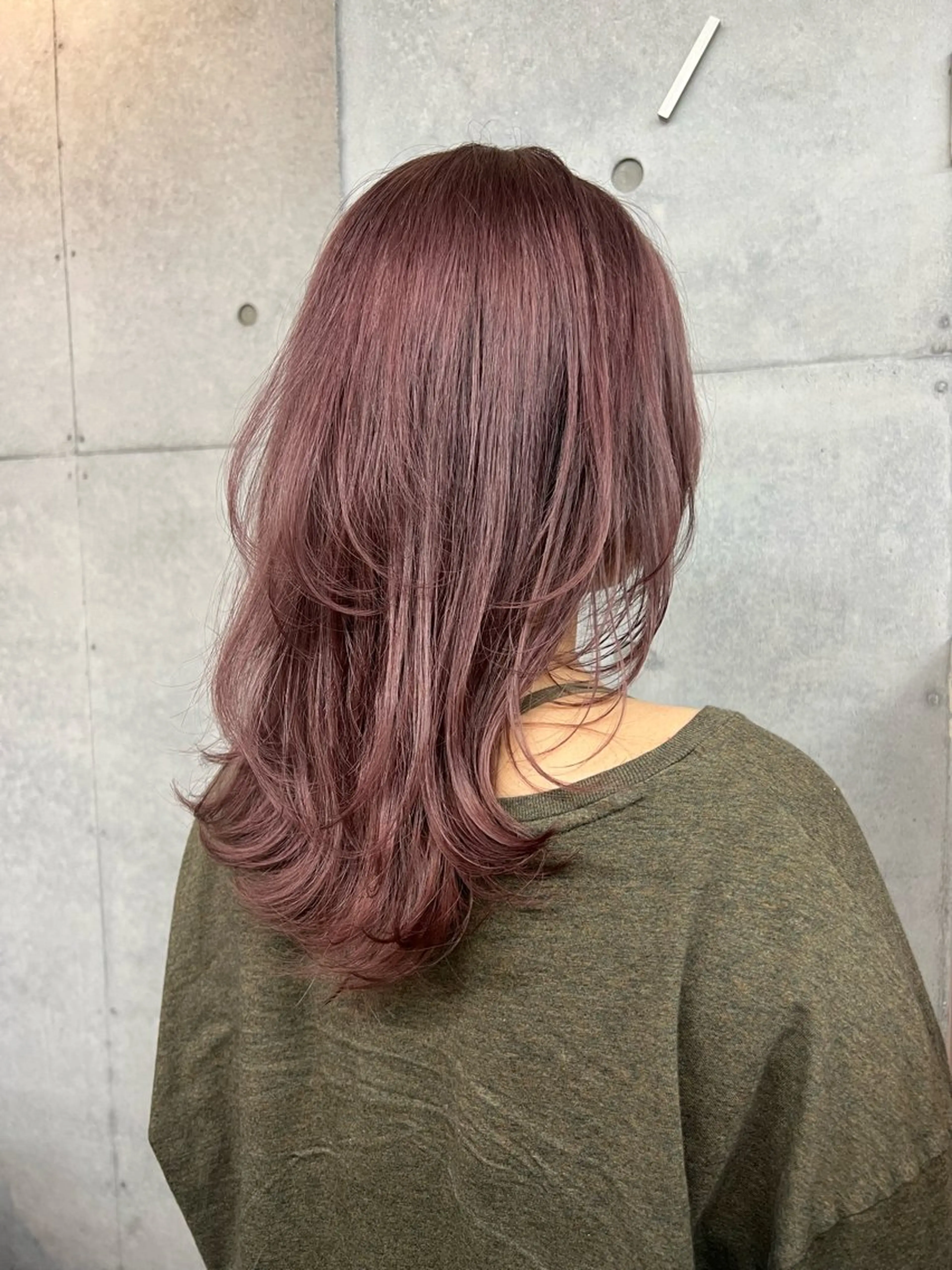 ロング レイヤーカット カット カコ/レイヤーカット ヘアアレンジのヘアスタイル