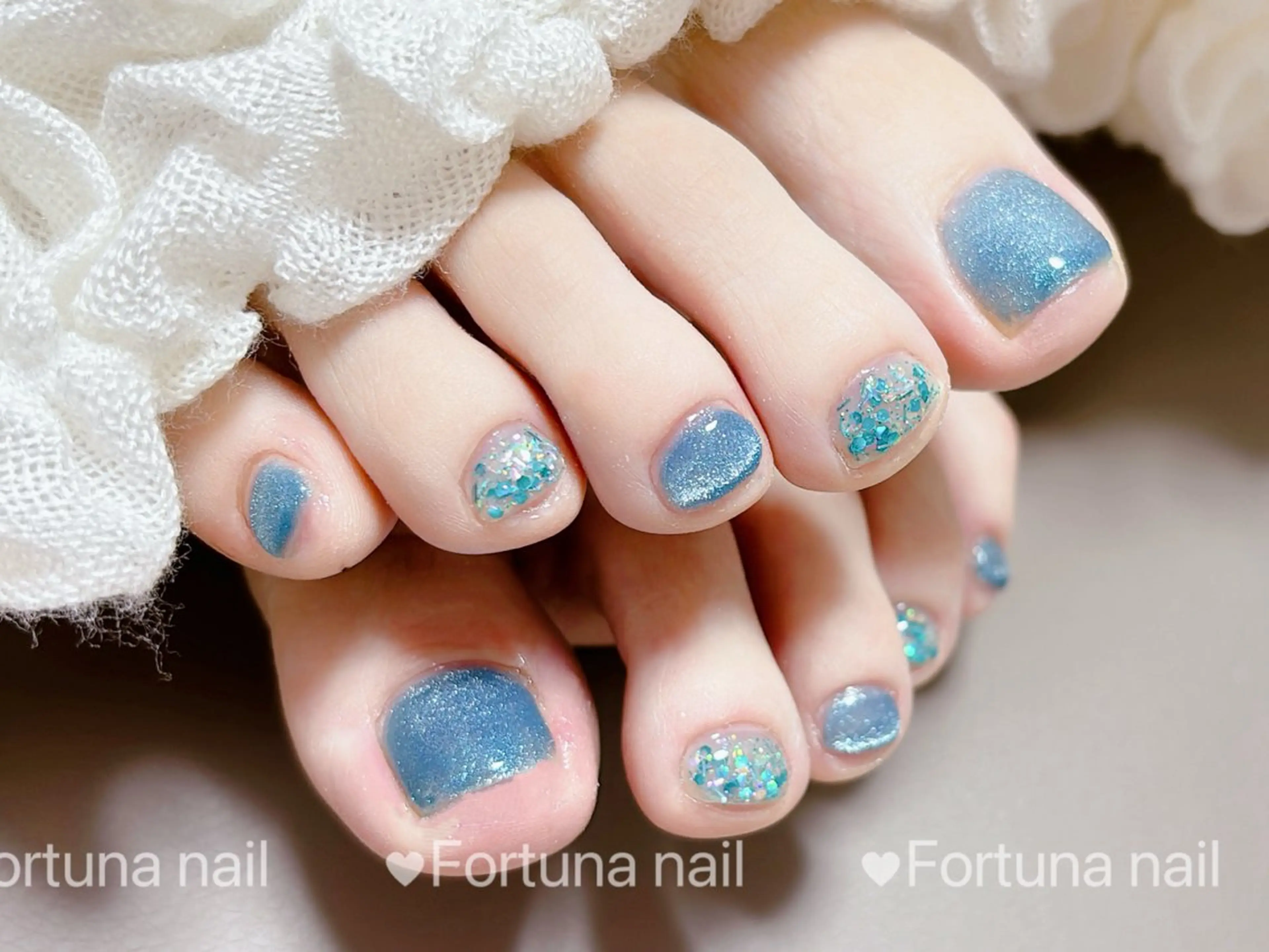 ネイル フットネイル Nail •Head スパFortunaのネイルデザイン