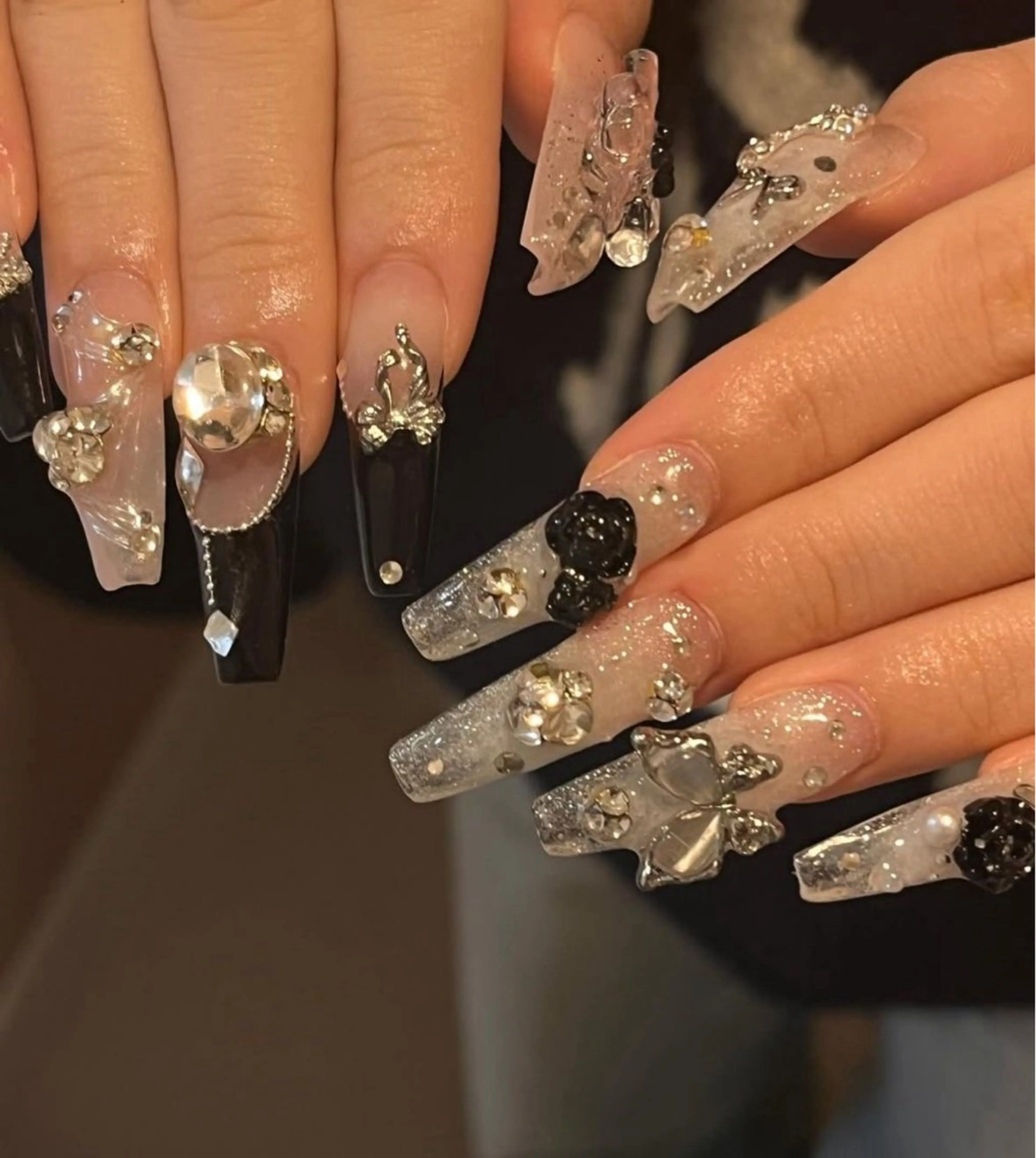 ネイル 韓国ネイル ニュアンスネイル シンプルネイル 春ネイル バレンタイン Nihonthy Nail 新宿のネイルデザイン