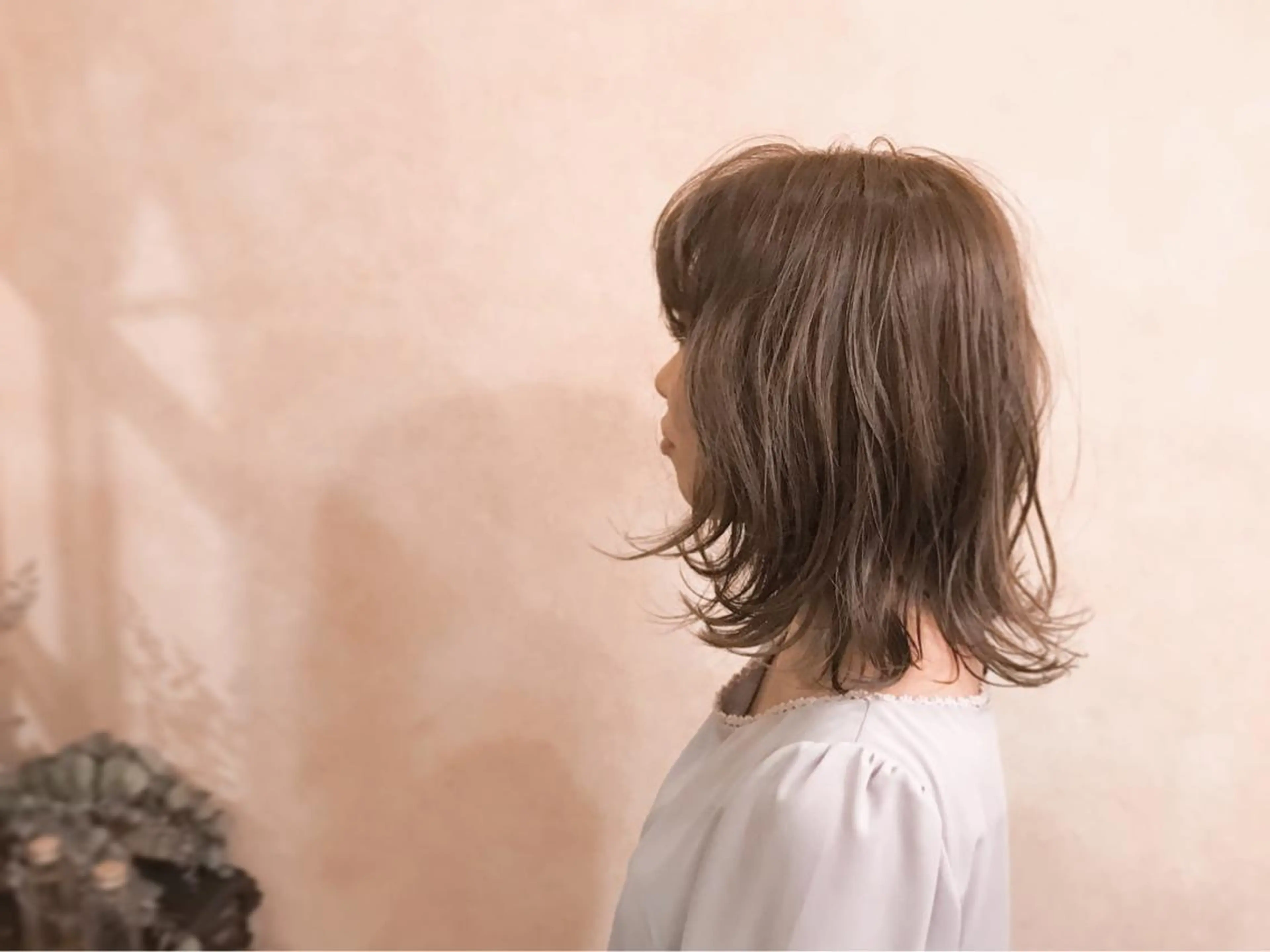 ミディアム カラー アッシュ アッシュグレー アッシュグレージュ 透明感カラー グレージュ 前田 敬太のヘアスタイル