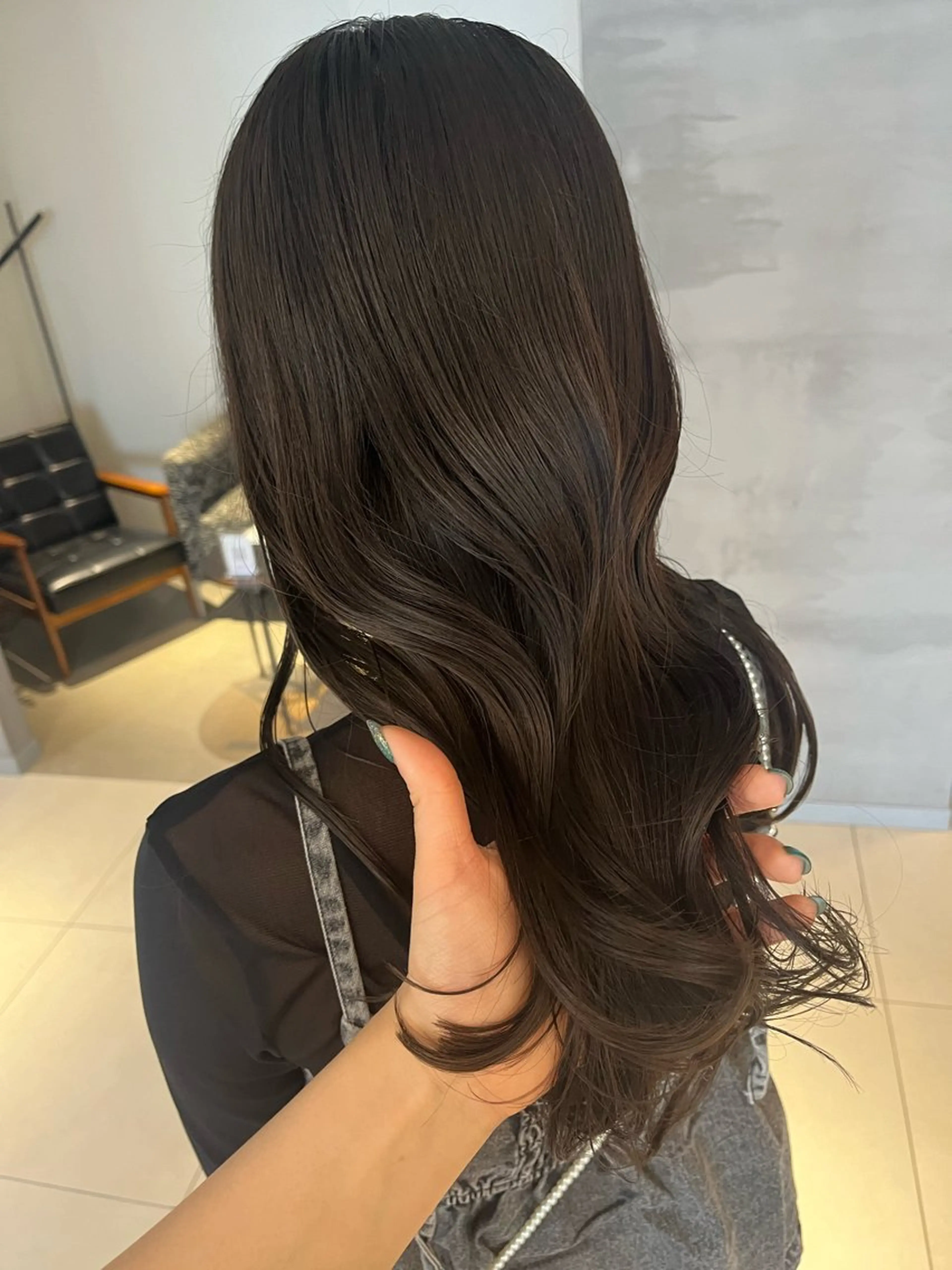 ロング 髪質改善・水素カラー ARIA（ému）のヘアスタイル