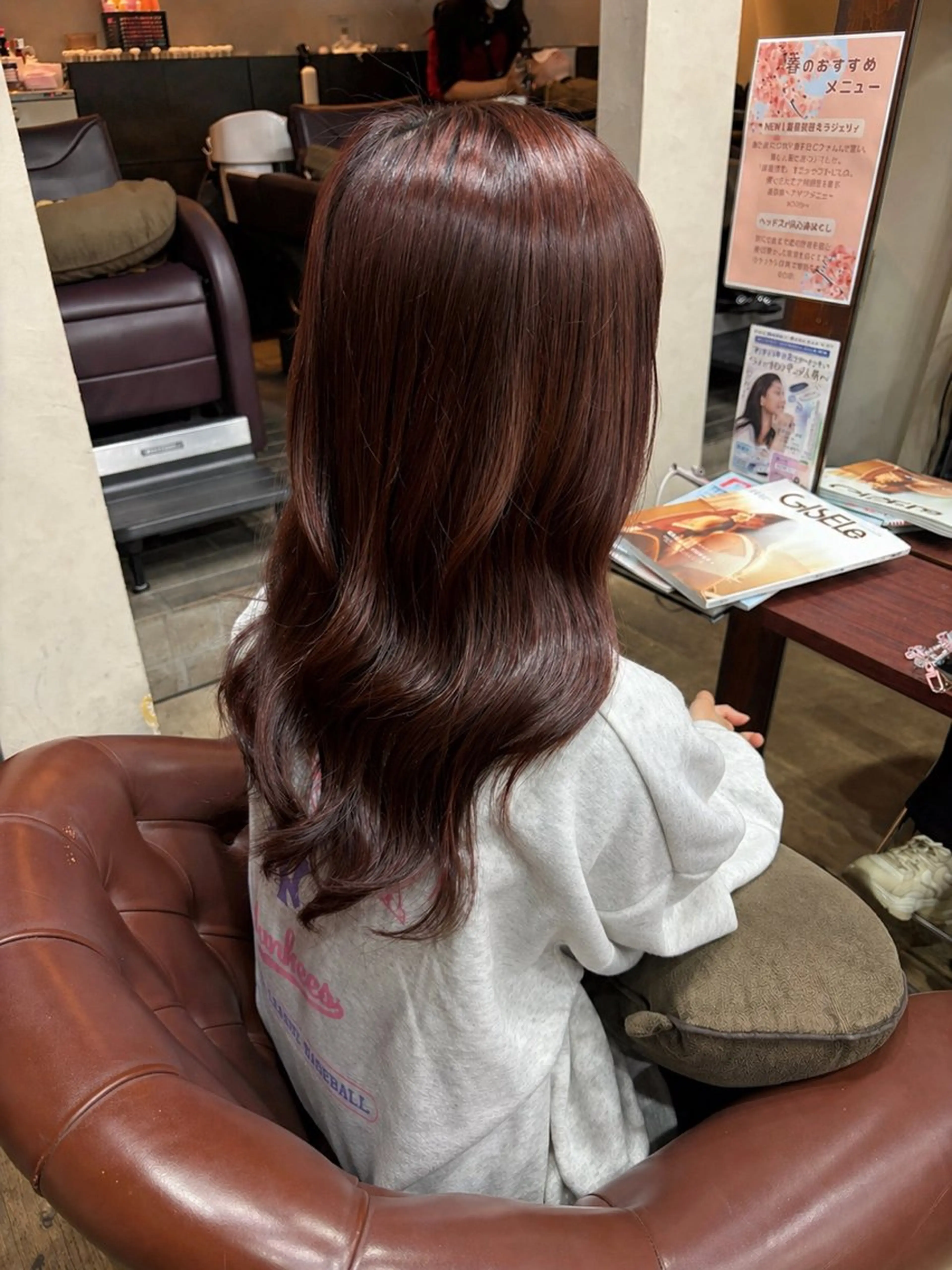 ロング カラー ヘアカラー 🍎レイヤー🍎 SAYAのヘアスタイル