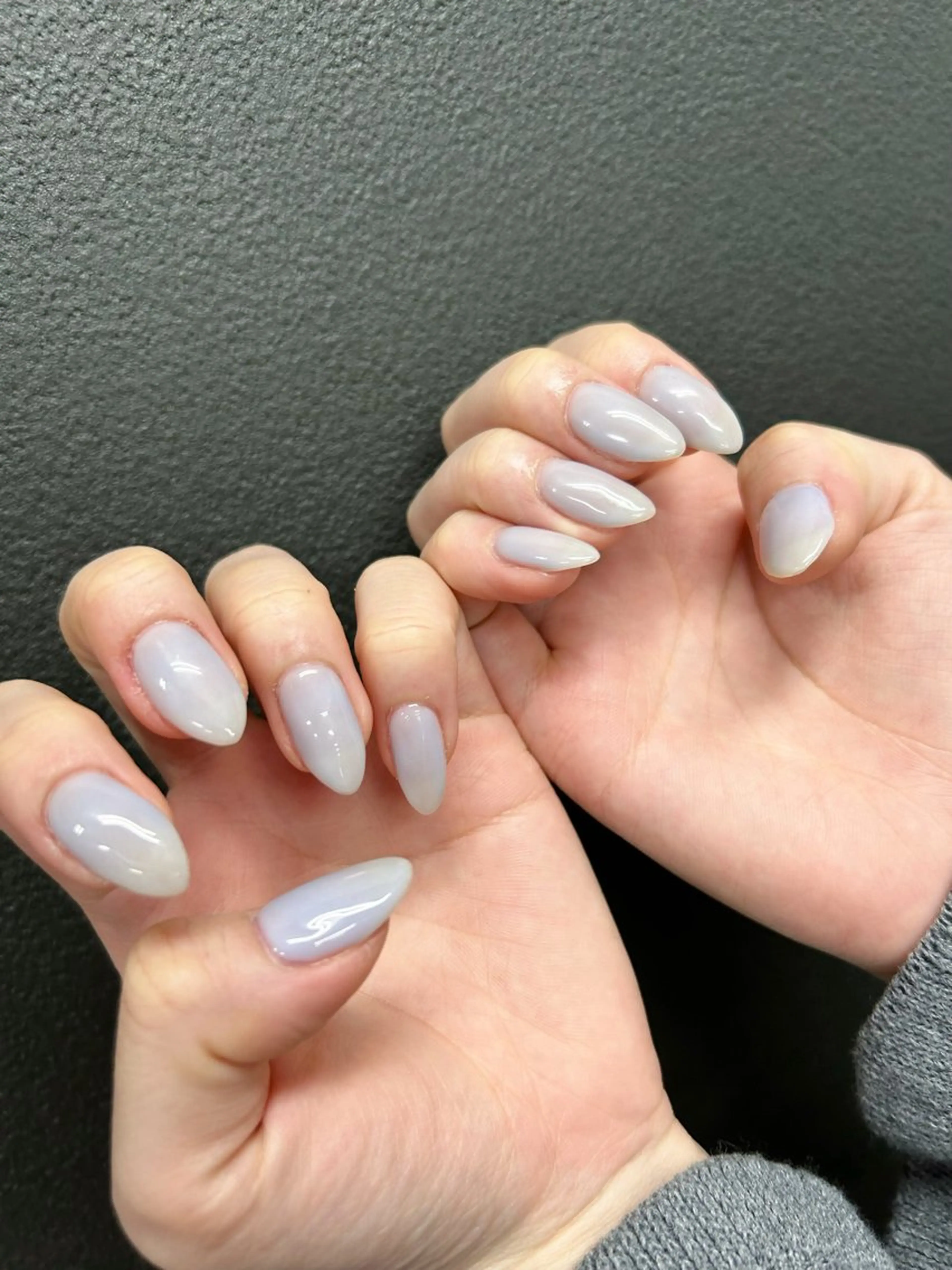 ネイル 韓国ネイル 持ち込み ニュアンスネイル ネイルチップ 冬ネイル LISA ANA.CHUOのネイルデザイン