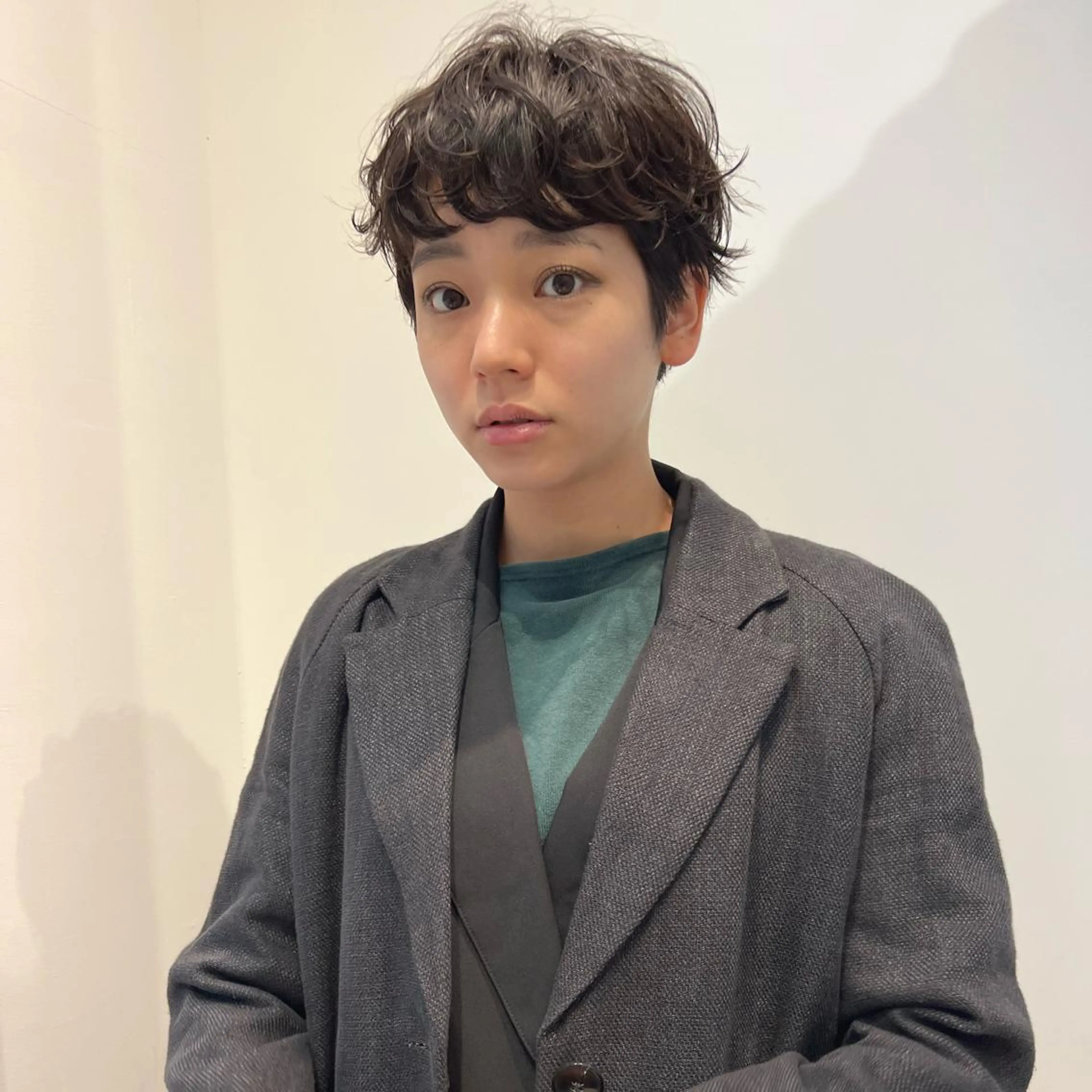 ショート パーマ カット パーマ トリートメント era shioriのヘアスタイル