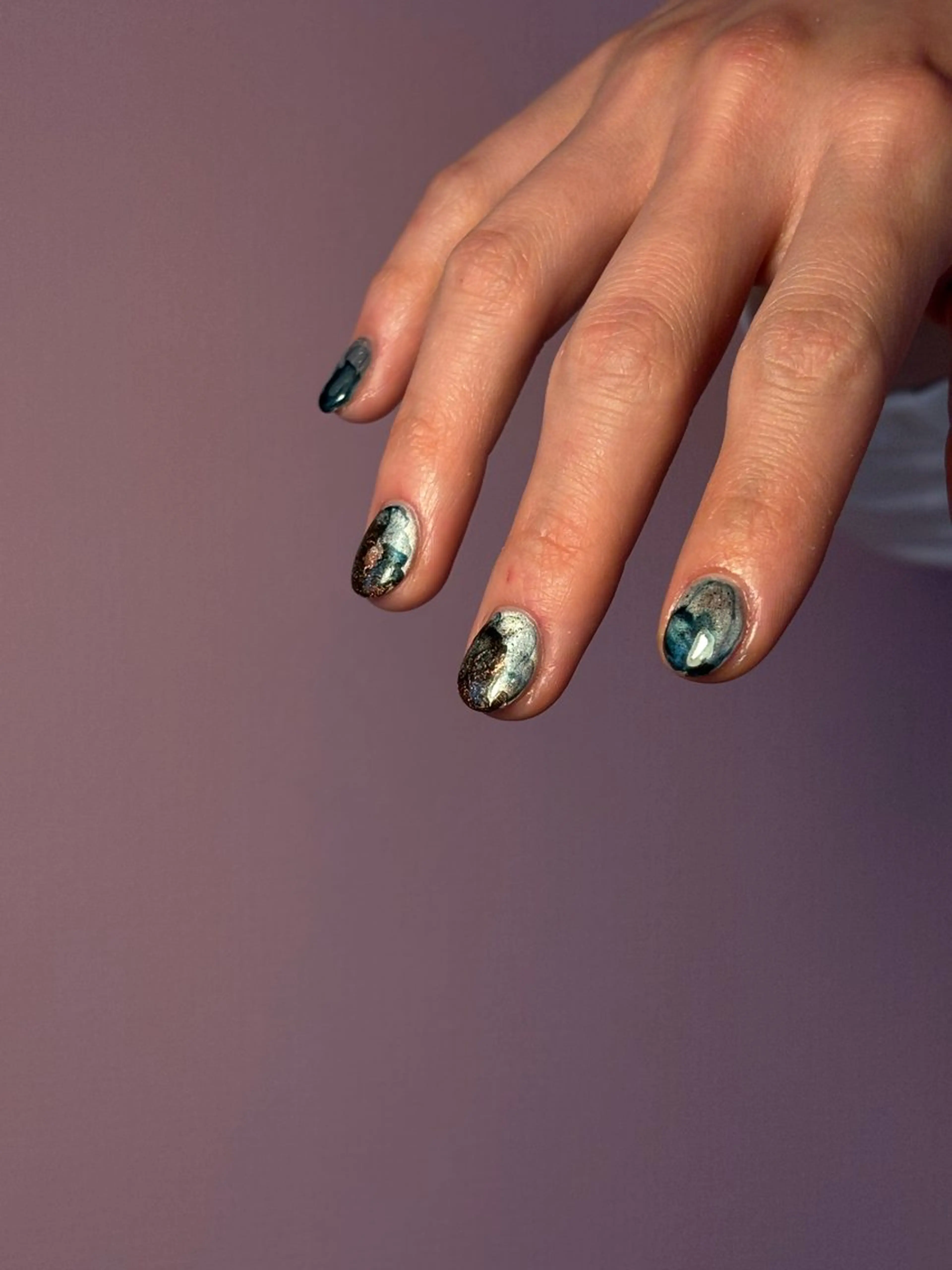 ネイル アートネイル ロングネイル ニコネイル三軒茶屋店所属・yui nailのネイルデザイン