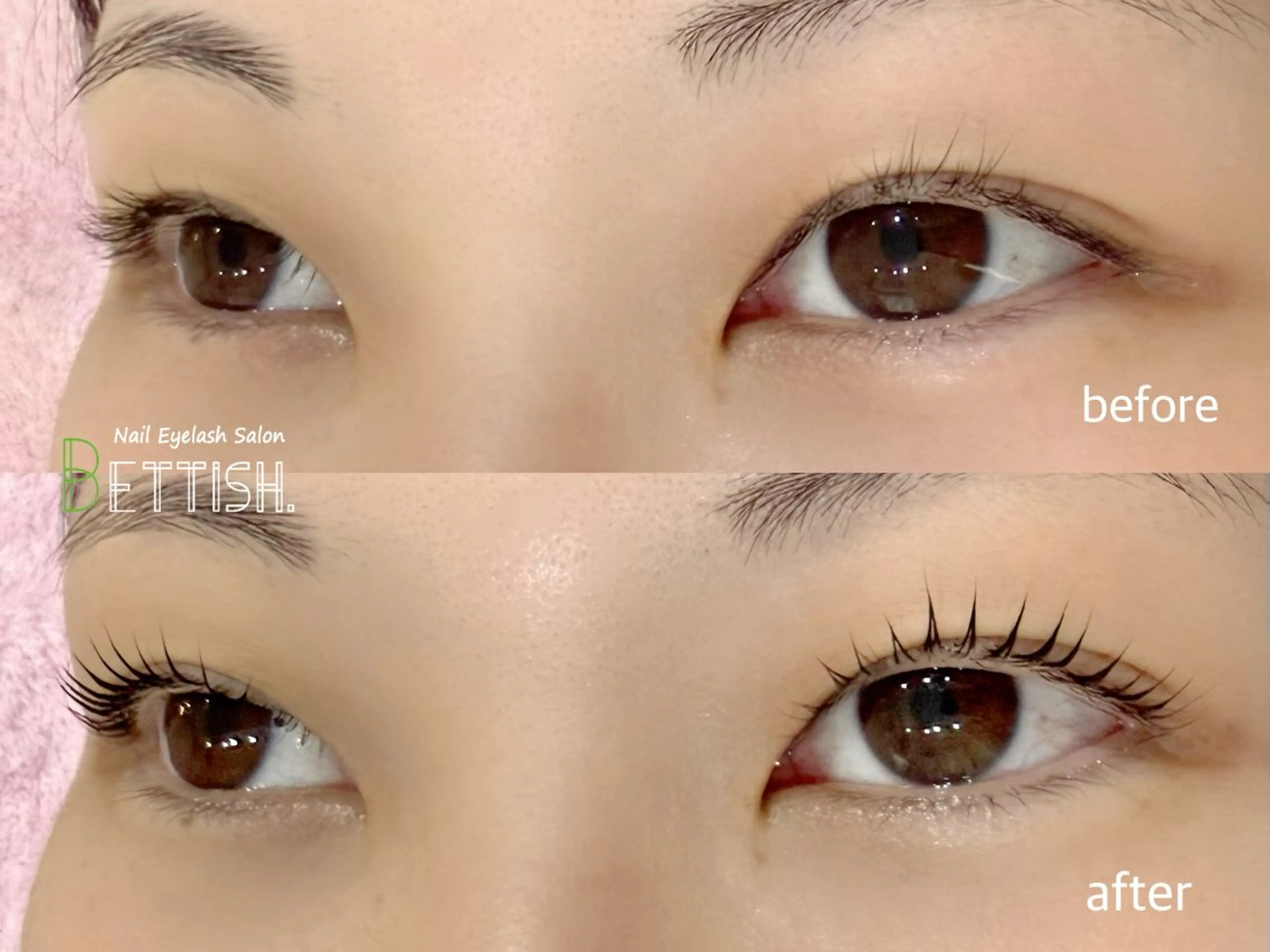 マツエク・マツパ BETTISH. HARUKA☺︎のマツエク・マツパデザイン