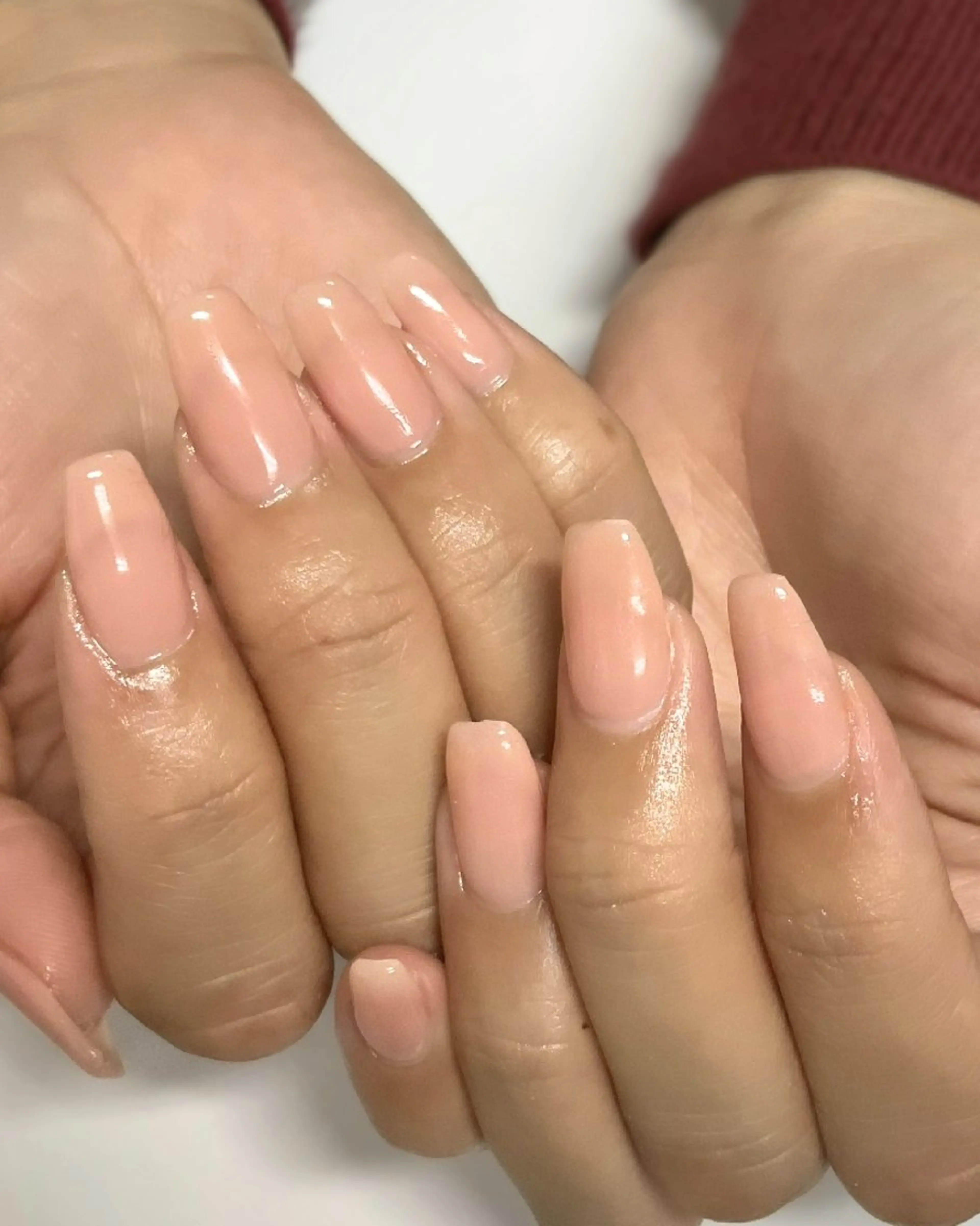 ネイル ピンク ピンクベージュ ハンドネイル Nail&Care LUMET【ルメ】のネイルデザイン