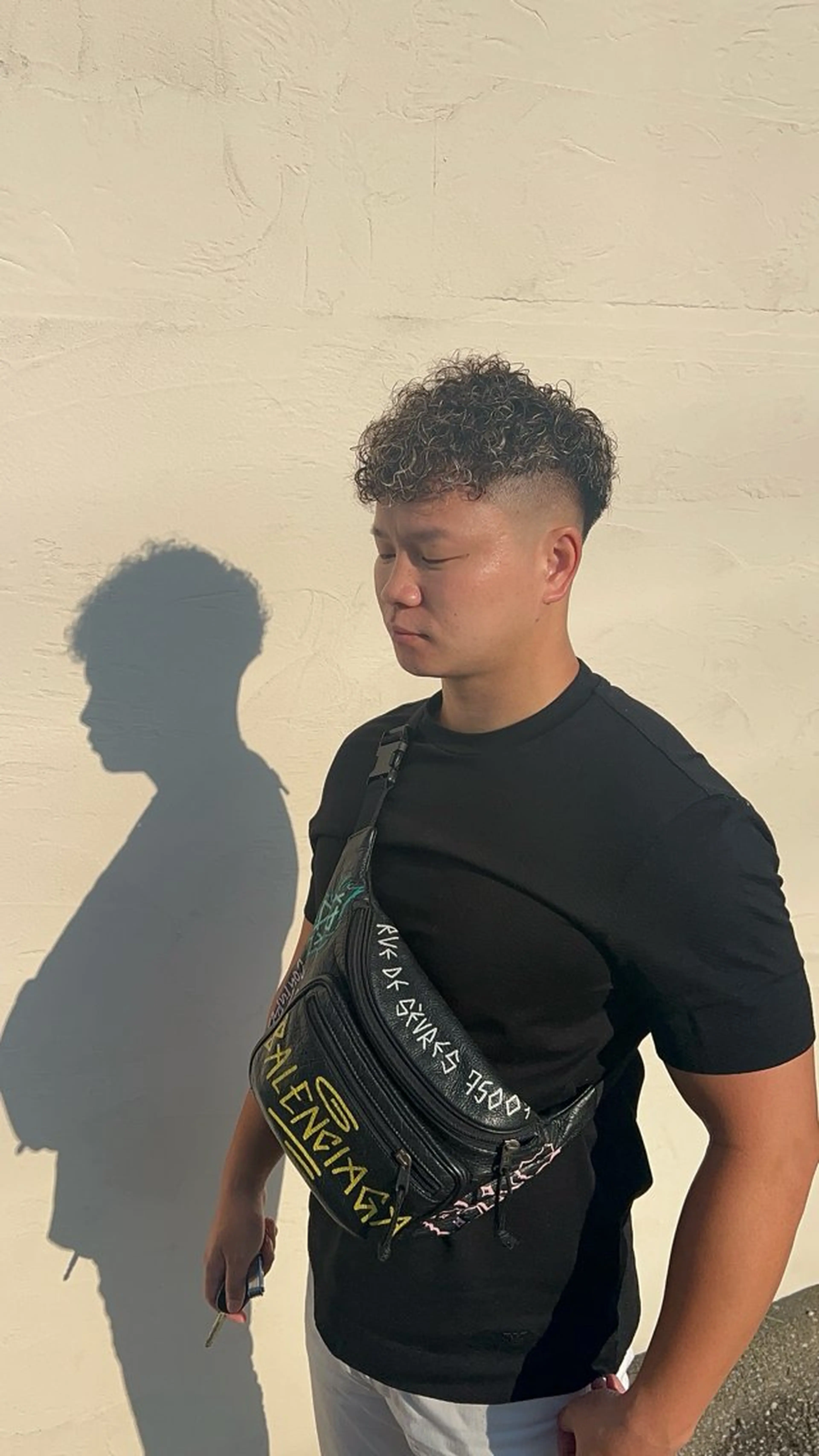 パーマ メンズ メンズメッシュ スペインカール カット パーマ 一宮/稲沢/あま市 /小林好裕のヘアスタイル