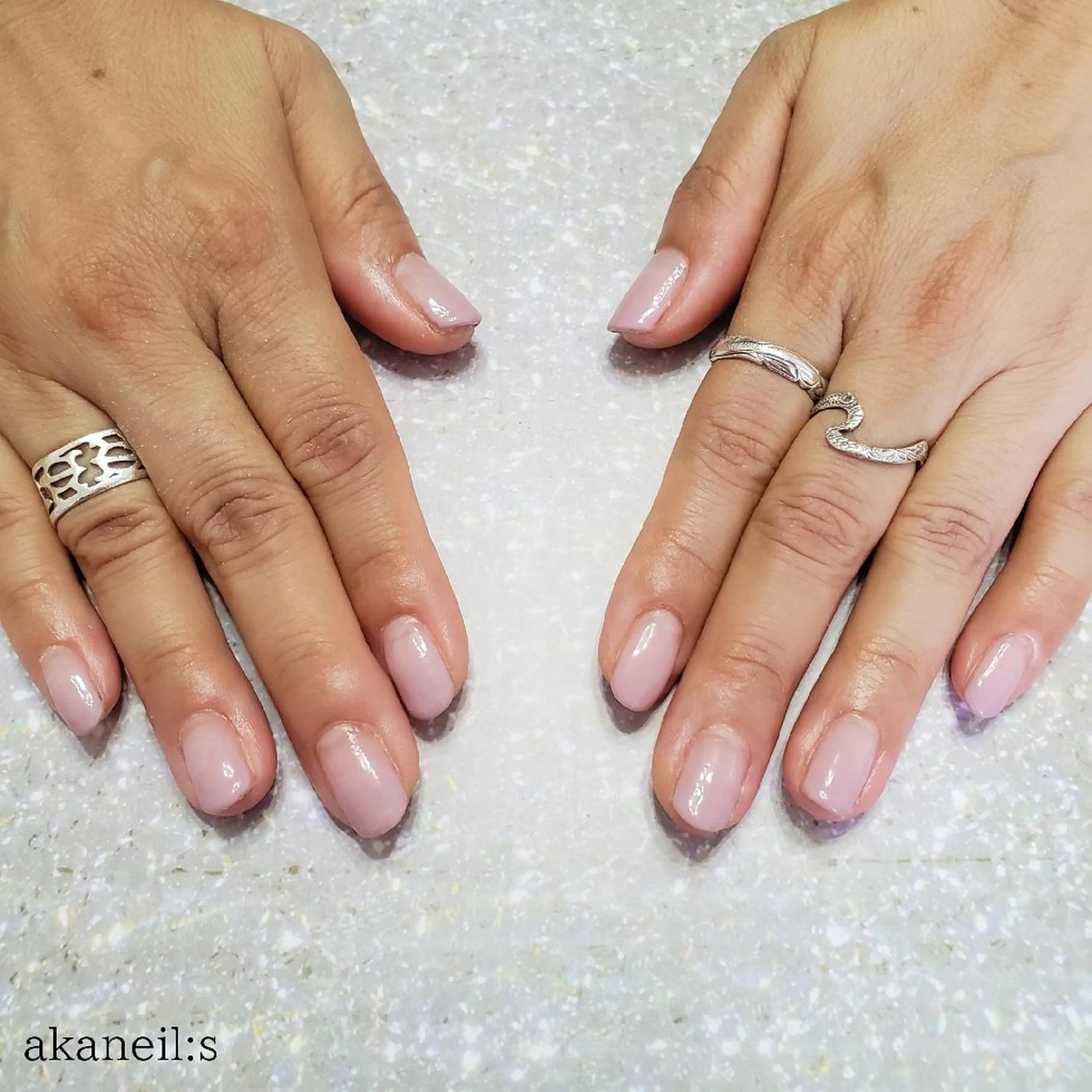 ネイル オフィスネイル 【akaneils】 アカネのネイルデザイン