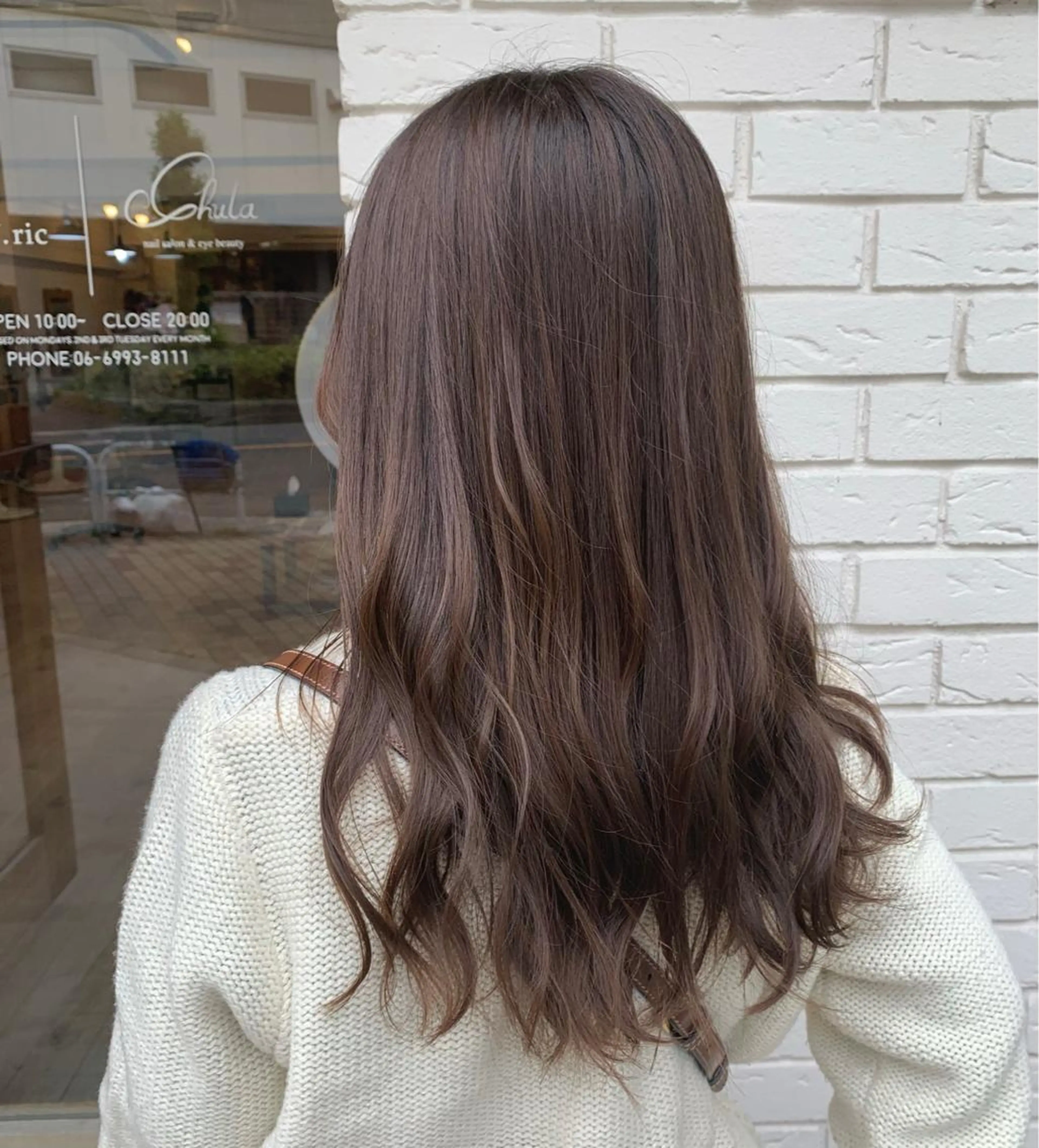 ミディアム カラー ヘアアレンジ ブラウンカラー 透明感カラー ハイライトカラー モカブラウン ハイライト 🎗秋山勇/ GEAR.代表のヘアスタイル