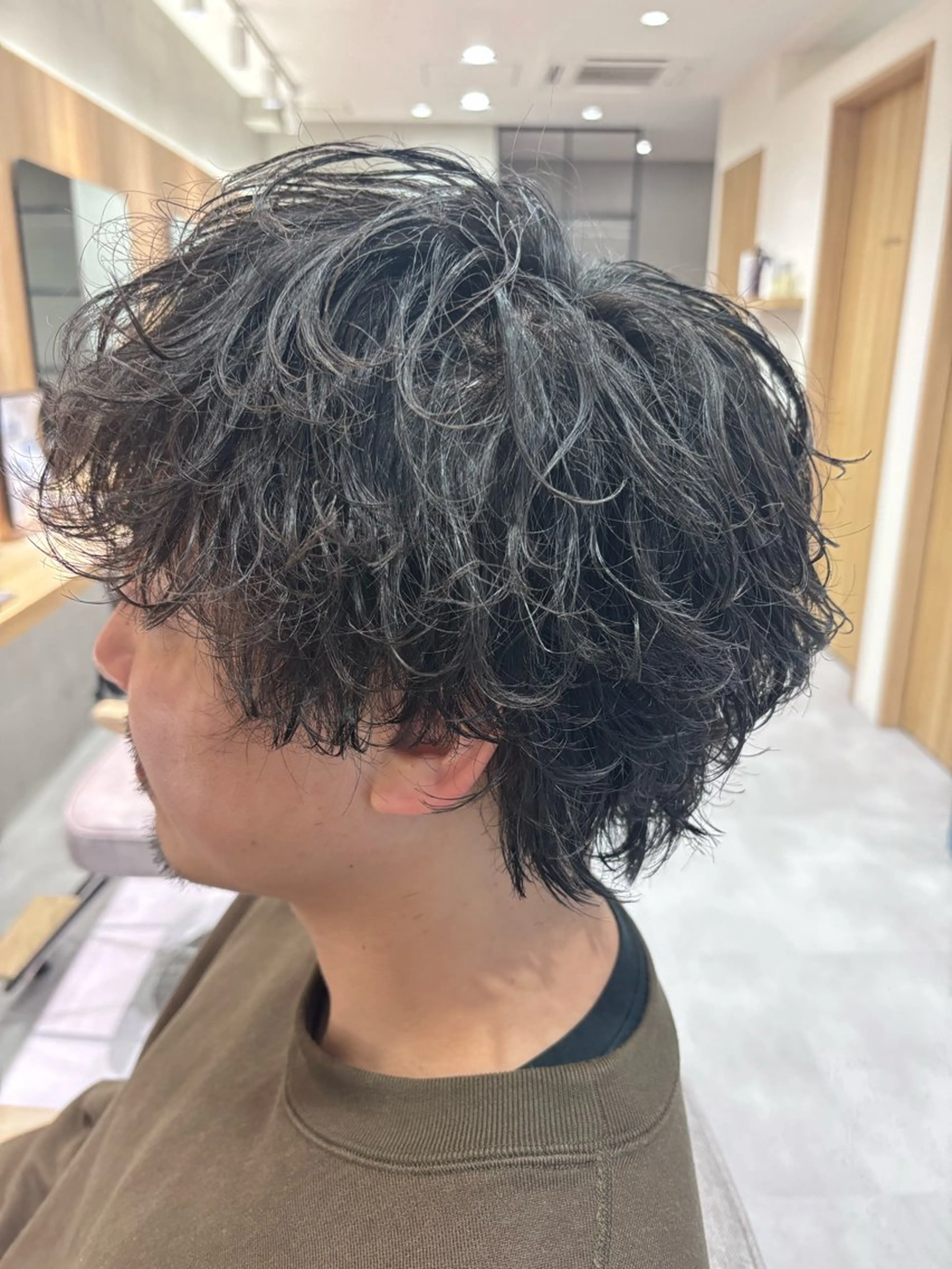 メンズ カット パーマ 白井俊哉/メンズ ／髪質改善のヘアスタイル