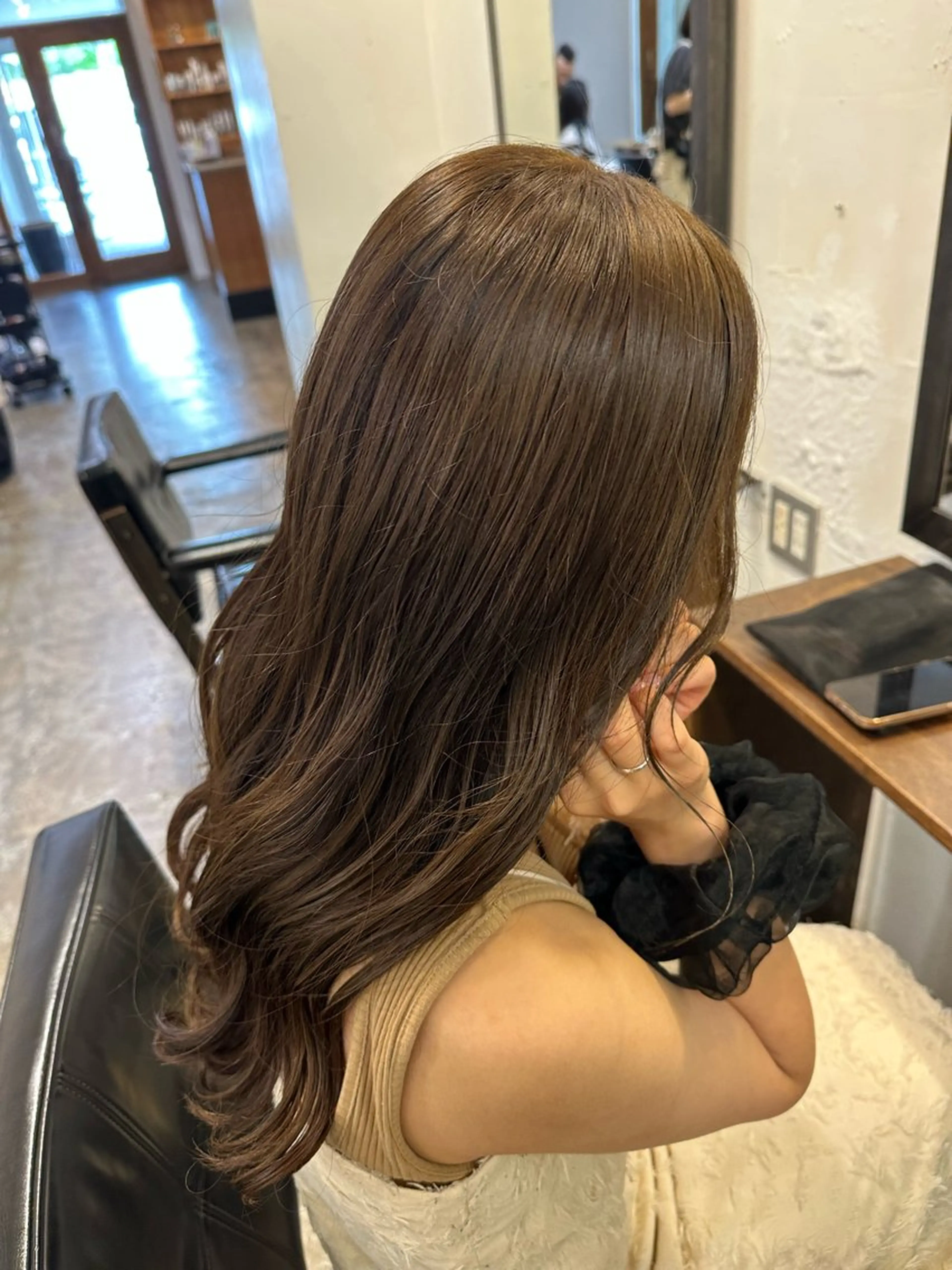 ◽️10代​〜​20代女性限定◽️ブリーチ無しダブルカラー🎞️（リタッチも可◎）/シャンプーブローの写真