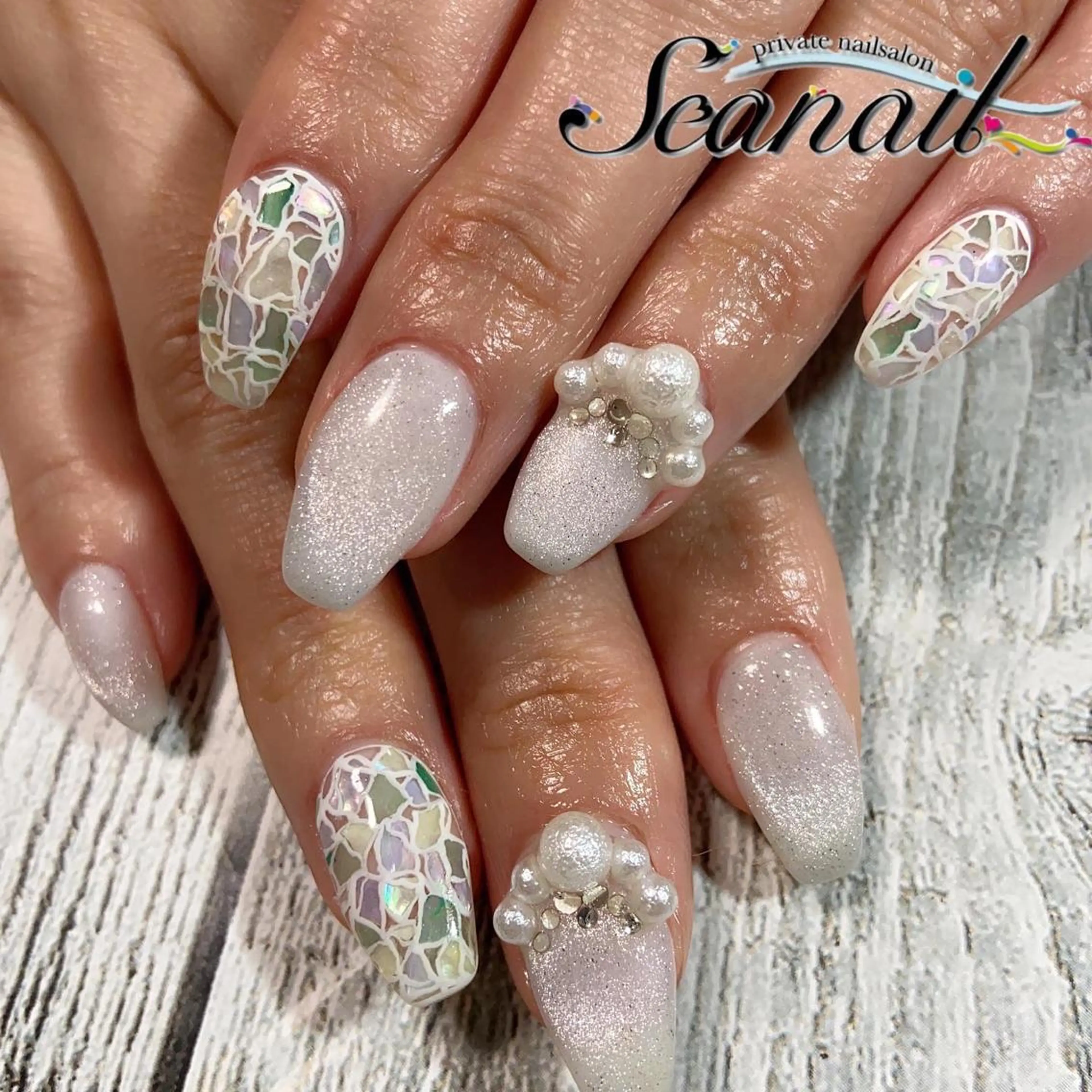 ネイル アートネイル フットネイル ジェルネイル マグネットネイル 持ち込み 小尾 栞のネイルデザイン