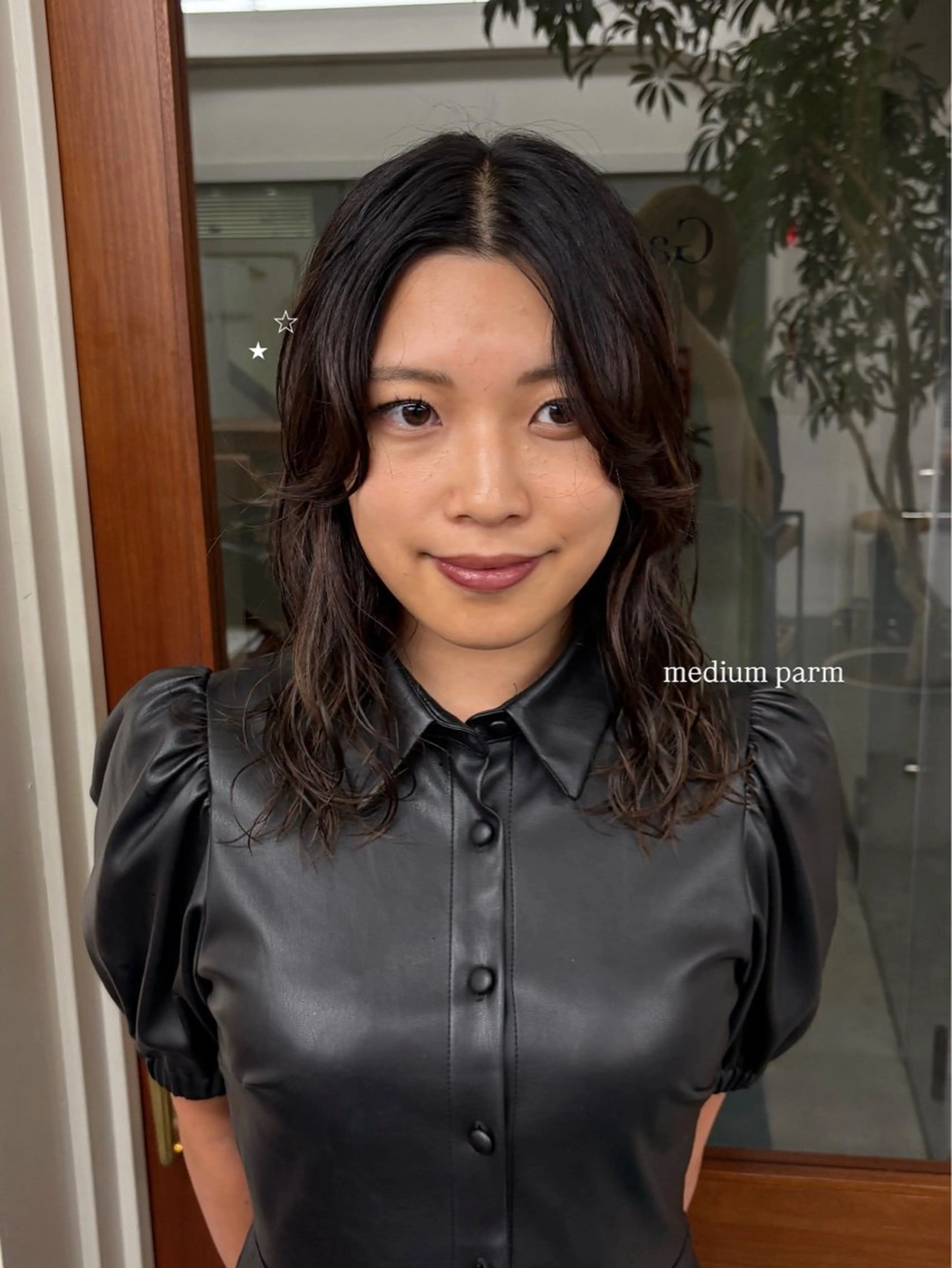 ミディアム ミディアムパーマ レイヤー/顔周り/ 透明感/ののか💞のヘアスタイル