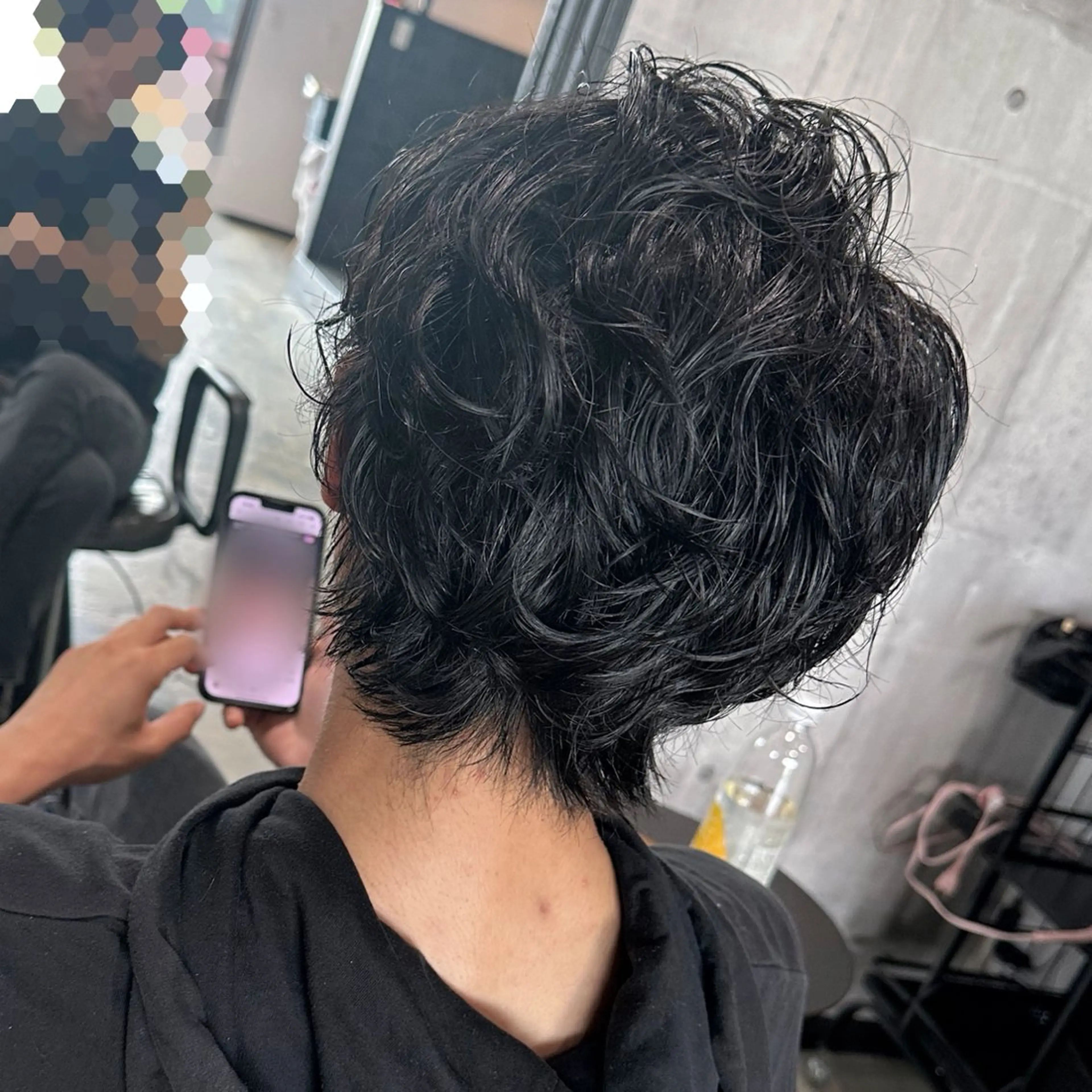 メンズ メンズパーマ パーマ 三原 友美のヘアスタイル