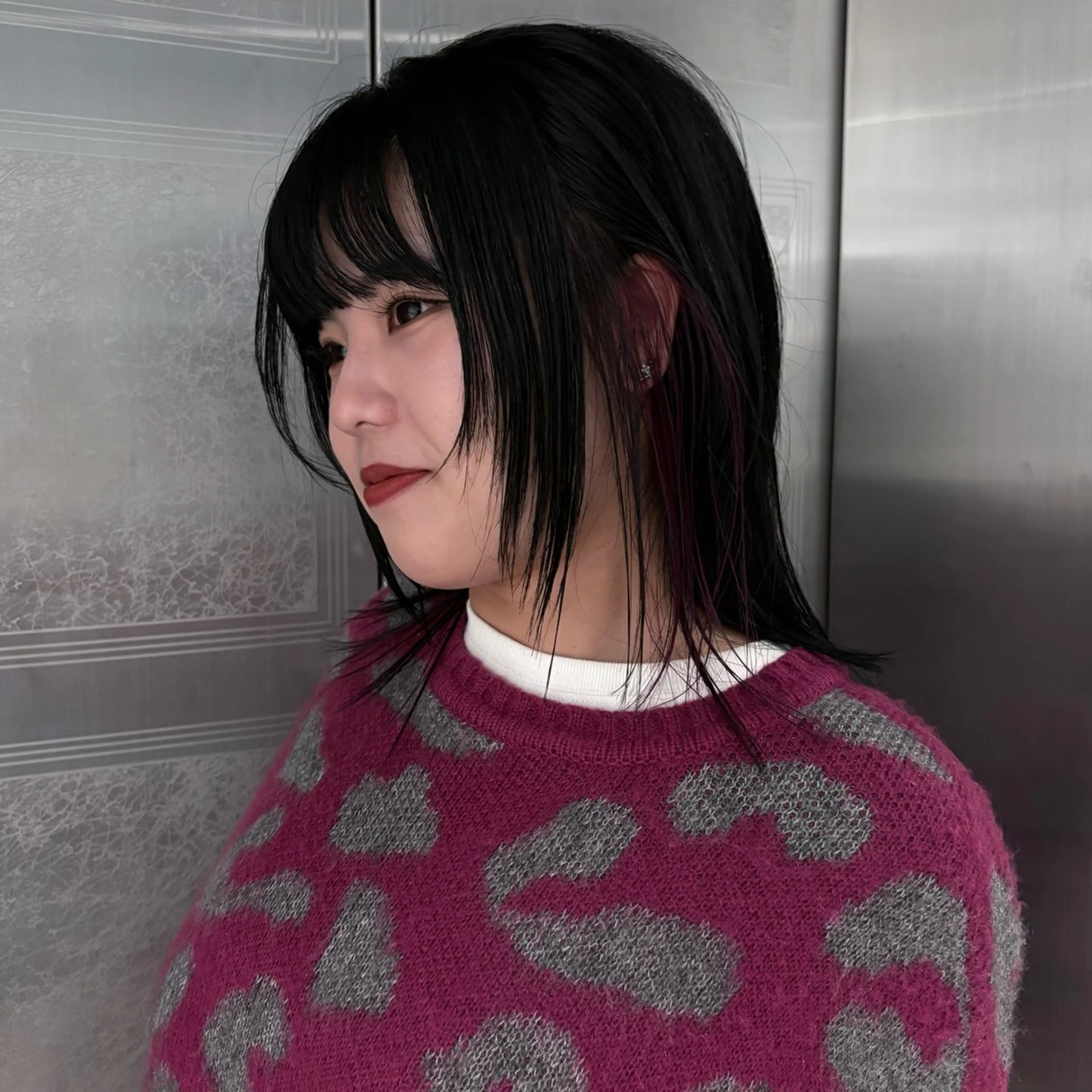 カラー イヤリングカラー Kurumi🫟 / NORA UMEDAのヘアスタイル