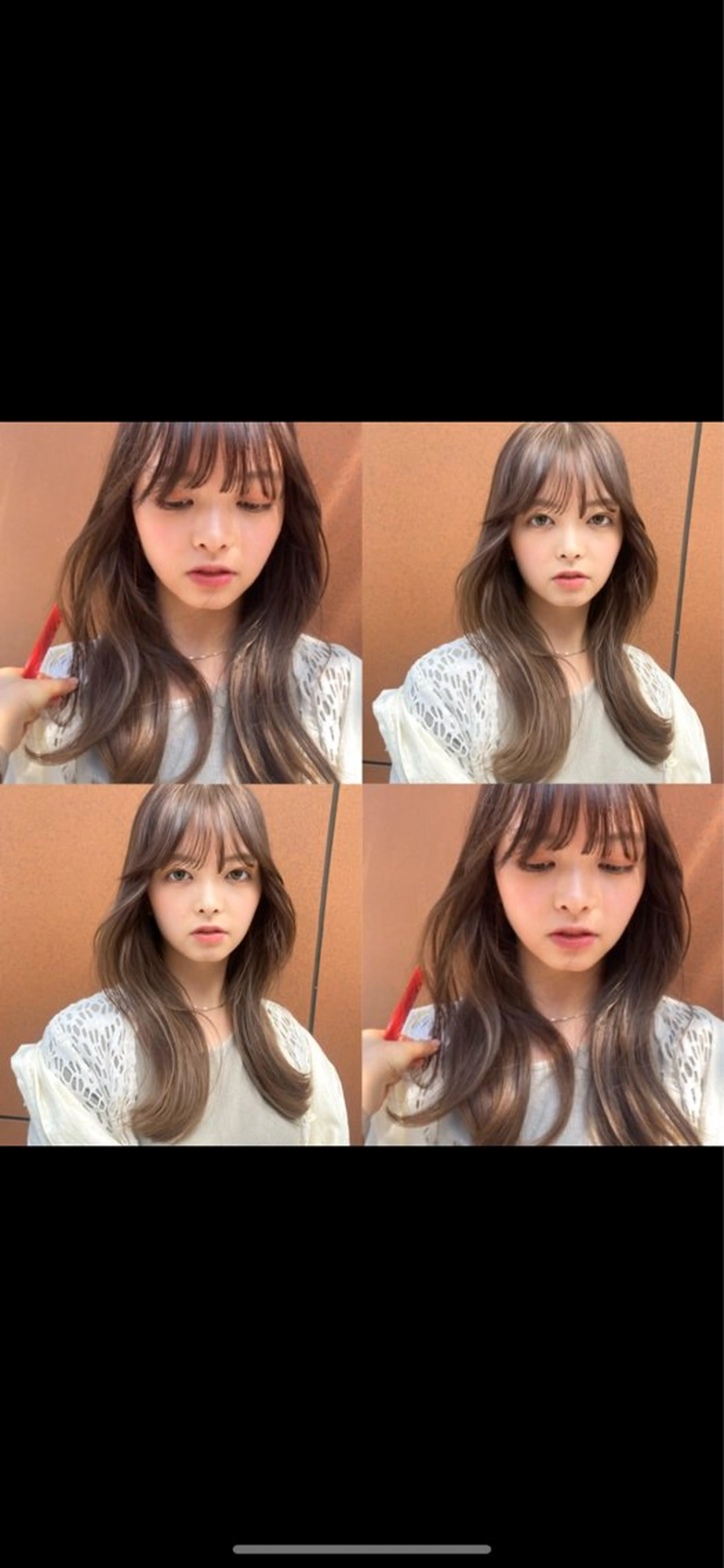 ロング カラー RISAKO 艶髪モテヘア🎀府中のヘアスタイル