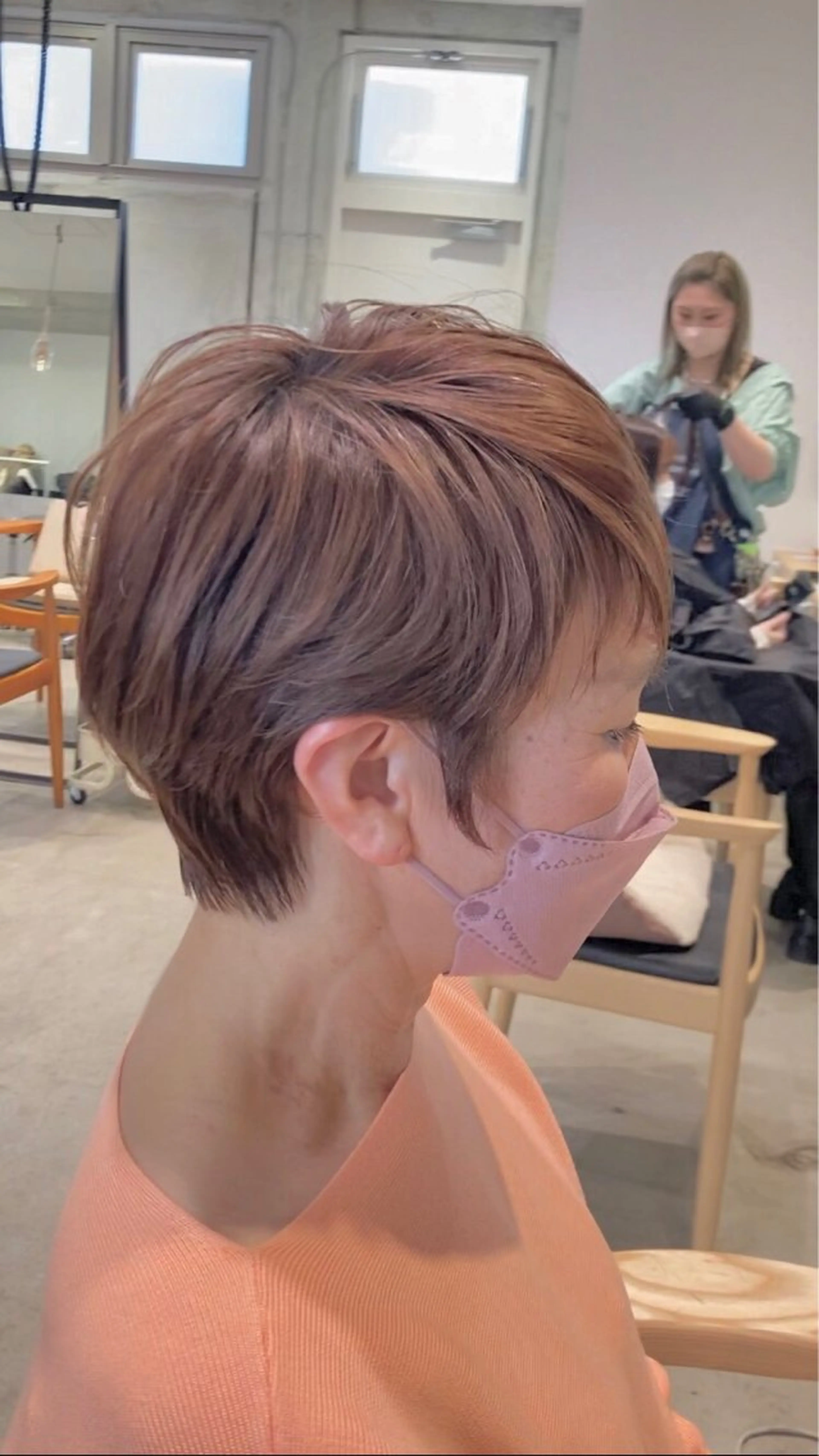 ショート カラー 豊中/メンズ特化 岡田 龍之介のヘアスタイル