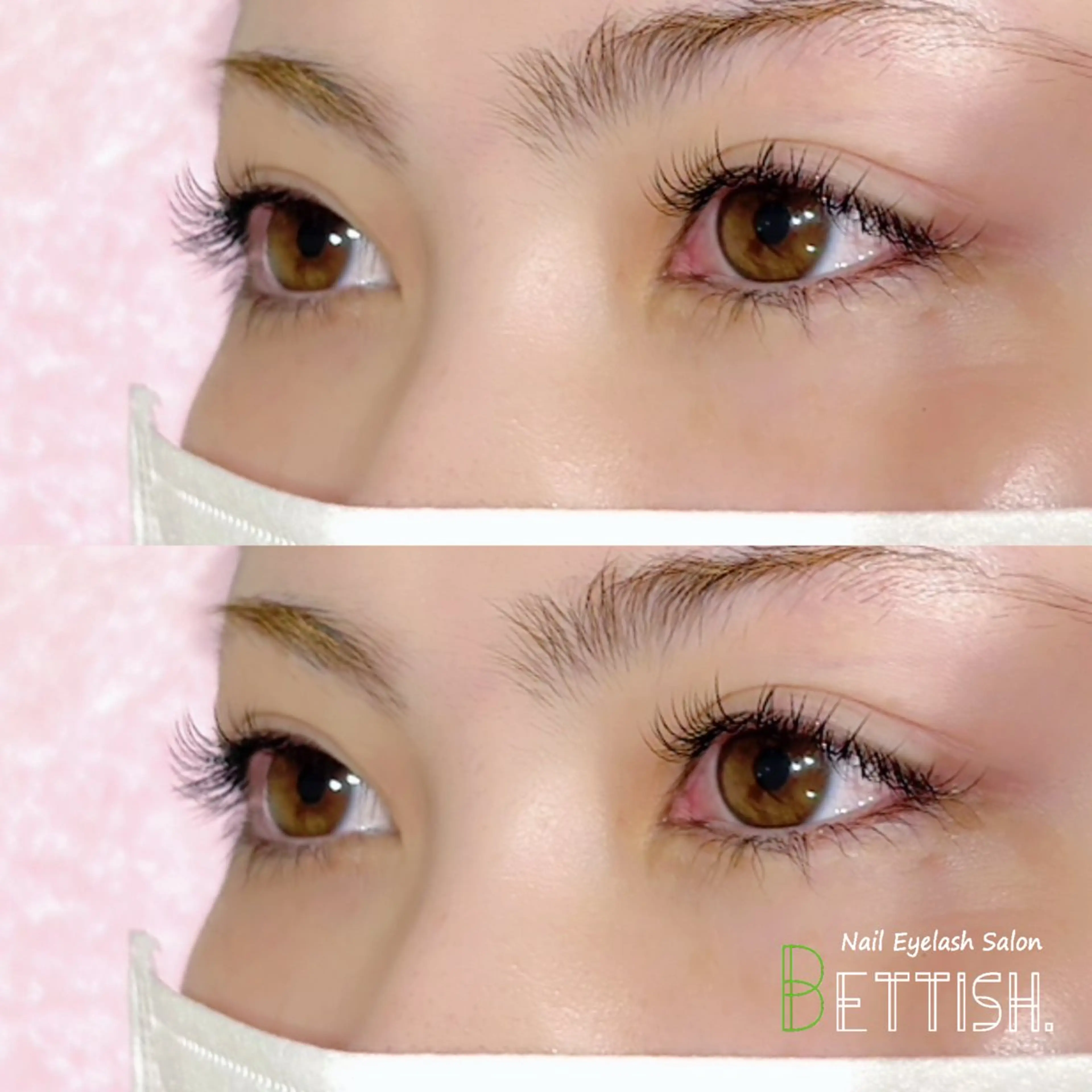 マツエク・マツパ フラットラッシュ マツエク BETTISH🩵 SERIのマツエク・マツパデザイン