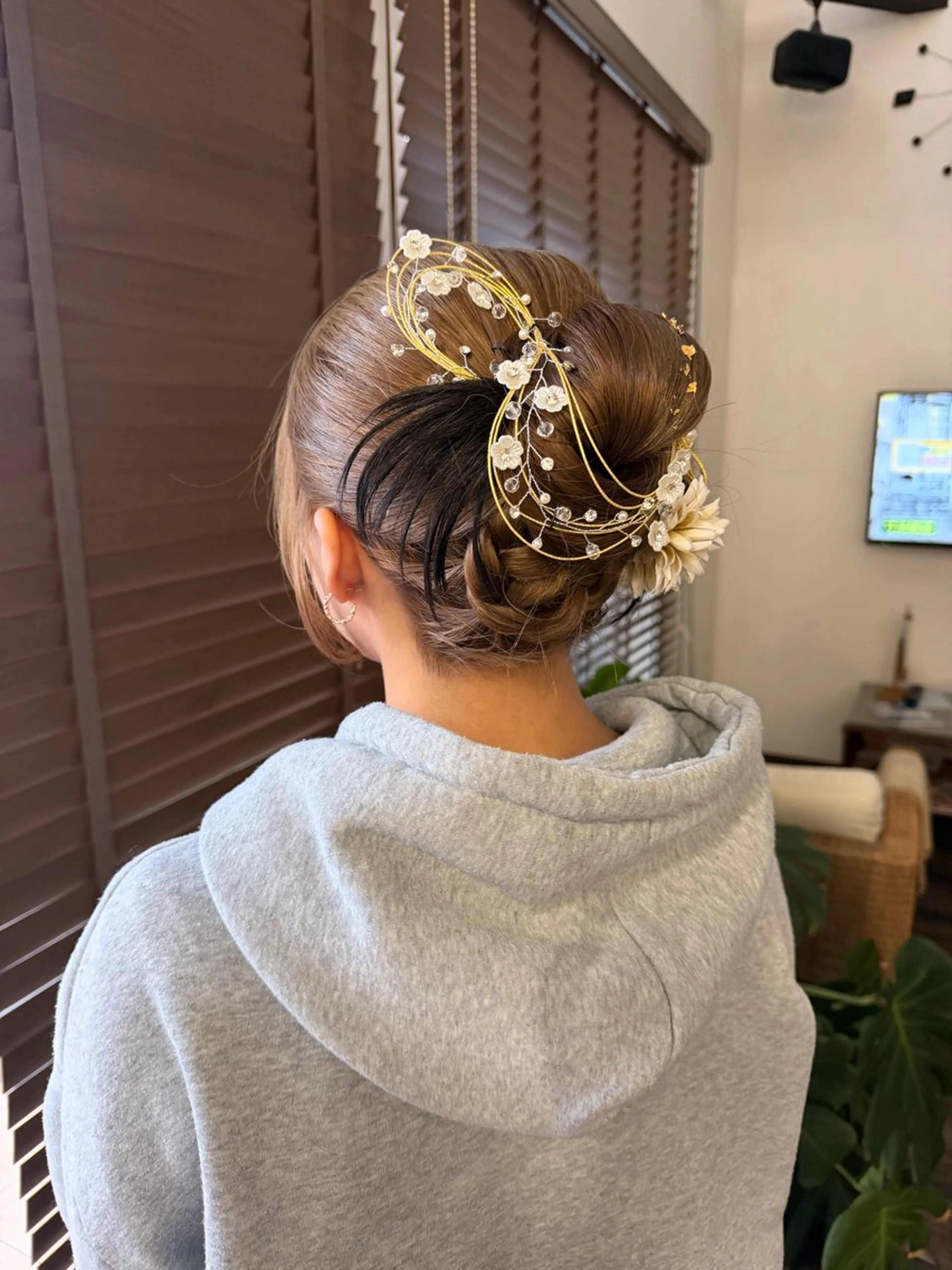 ロング ヘアアレンジ ヘアセット Felice Erikaのヘアスタイル