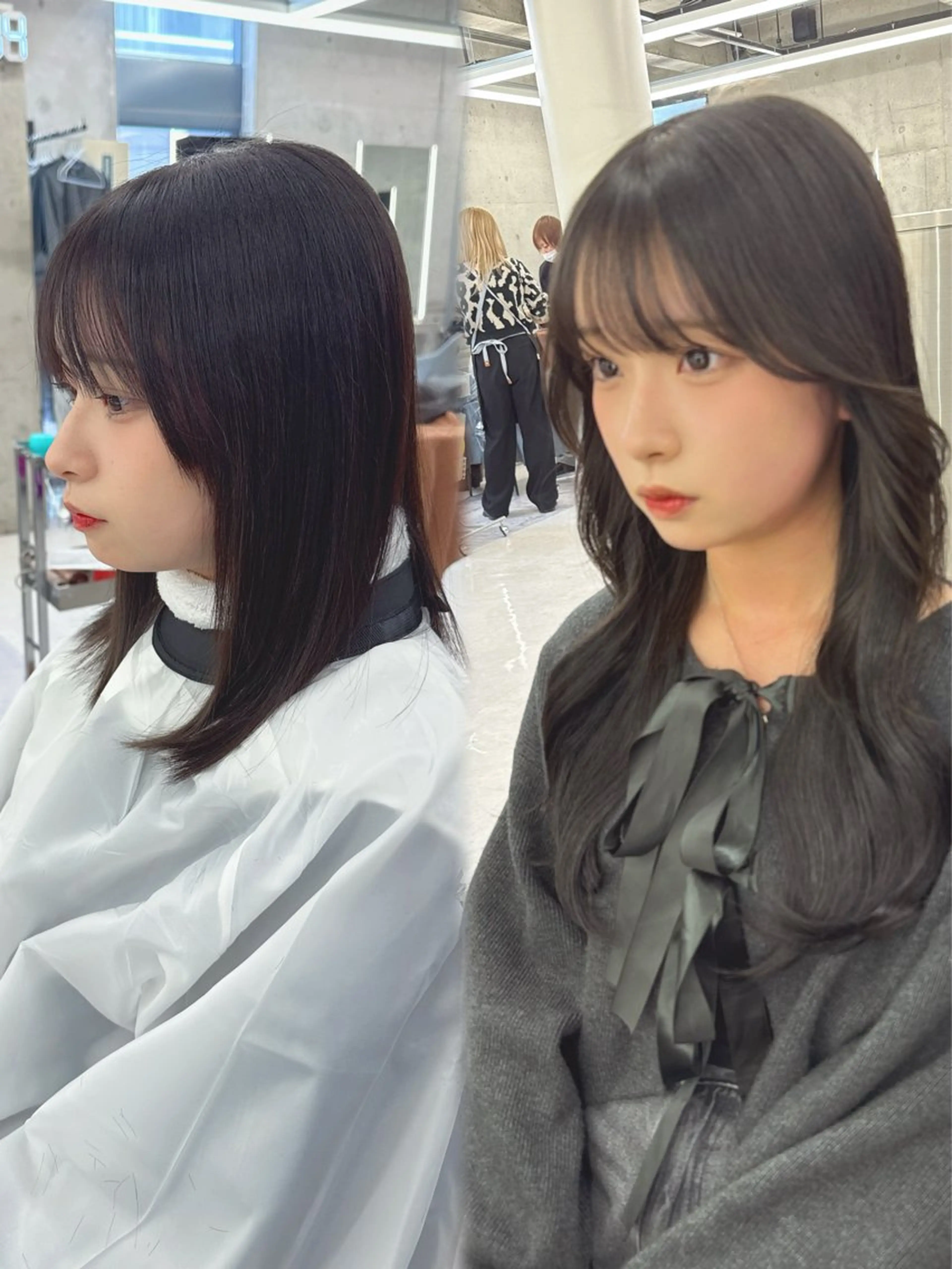 ロング エクステ エクステ×レイヤー 黎也のヘアスタイル