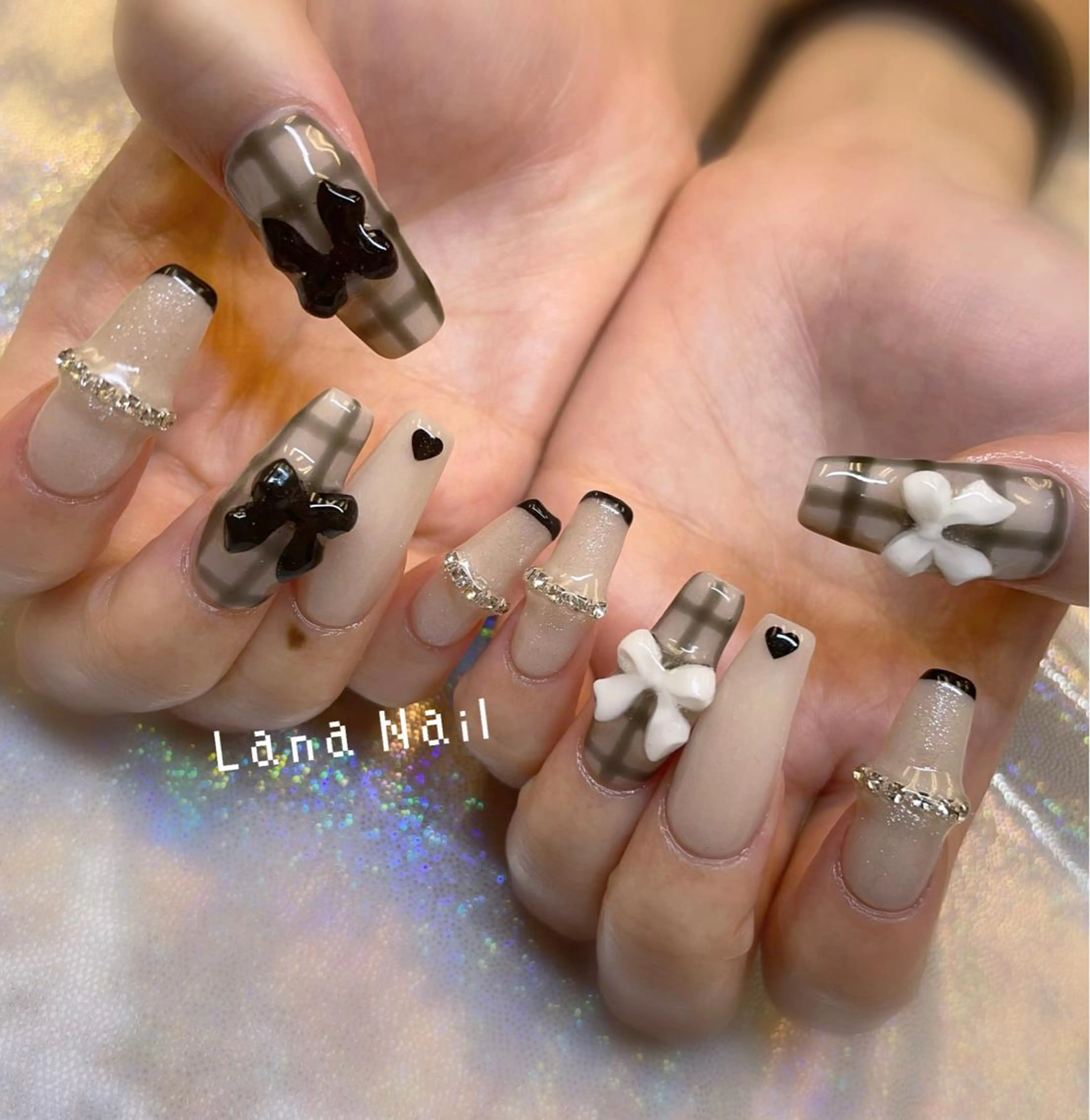 ネイル スカルプネイル Lana Nailのネイルデザイン