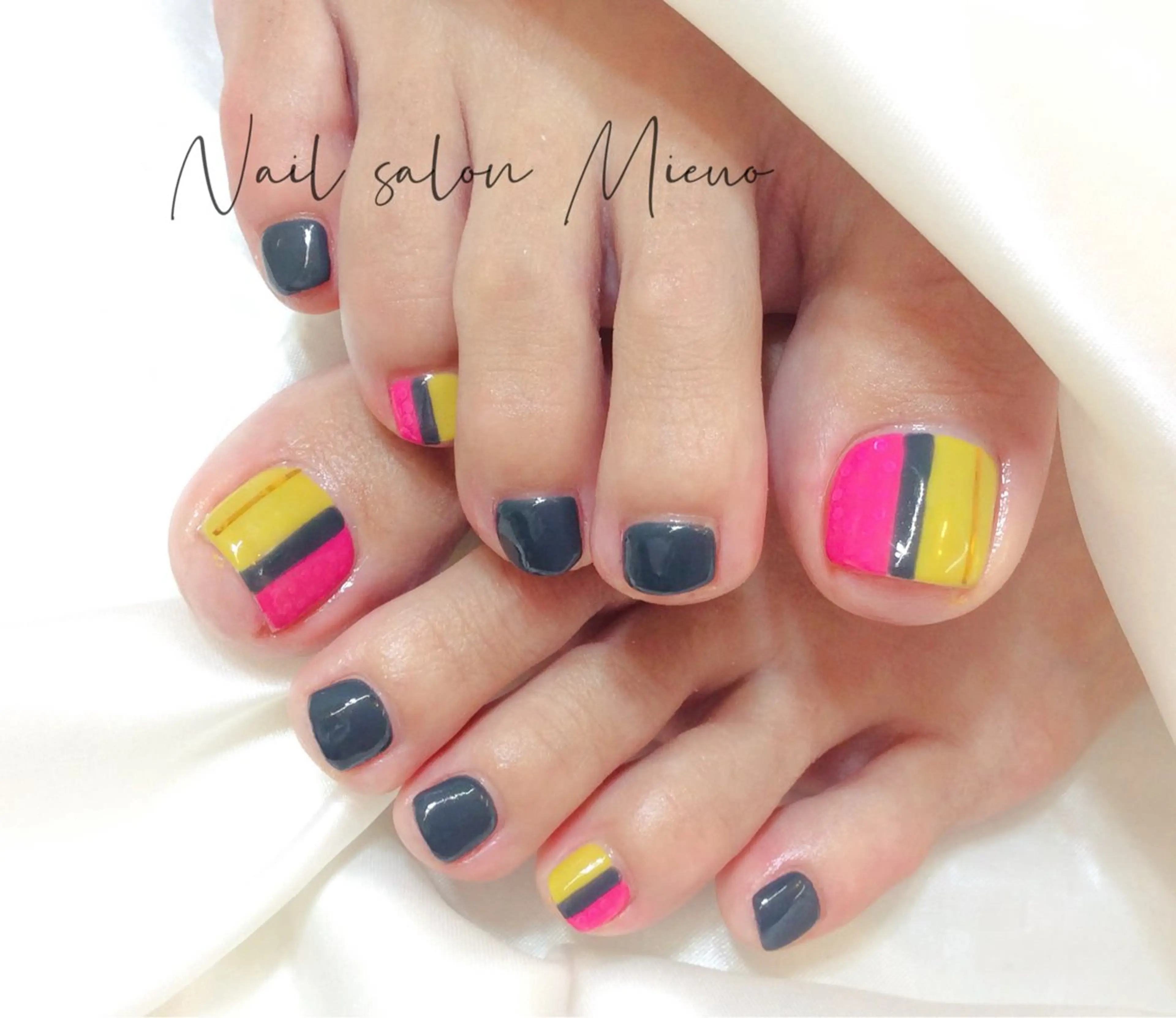 【初回ソフトジェルオフ無料】ミニも限定☆フット定額アートデザインコース¥7480 <90分>の写真