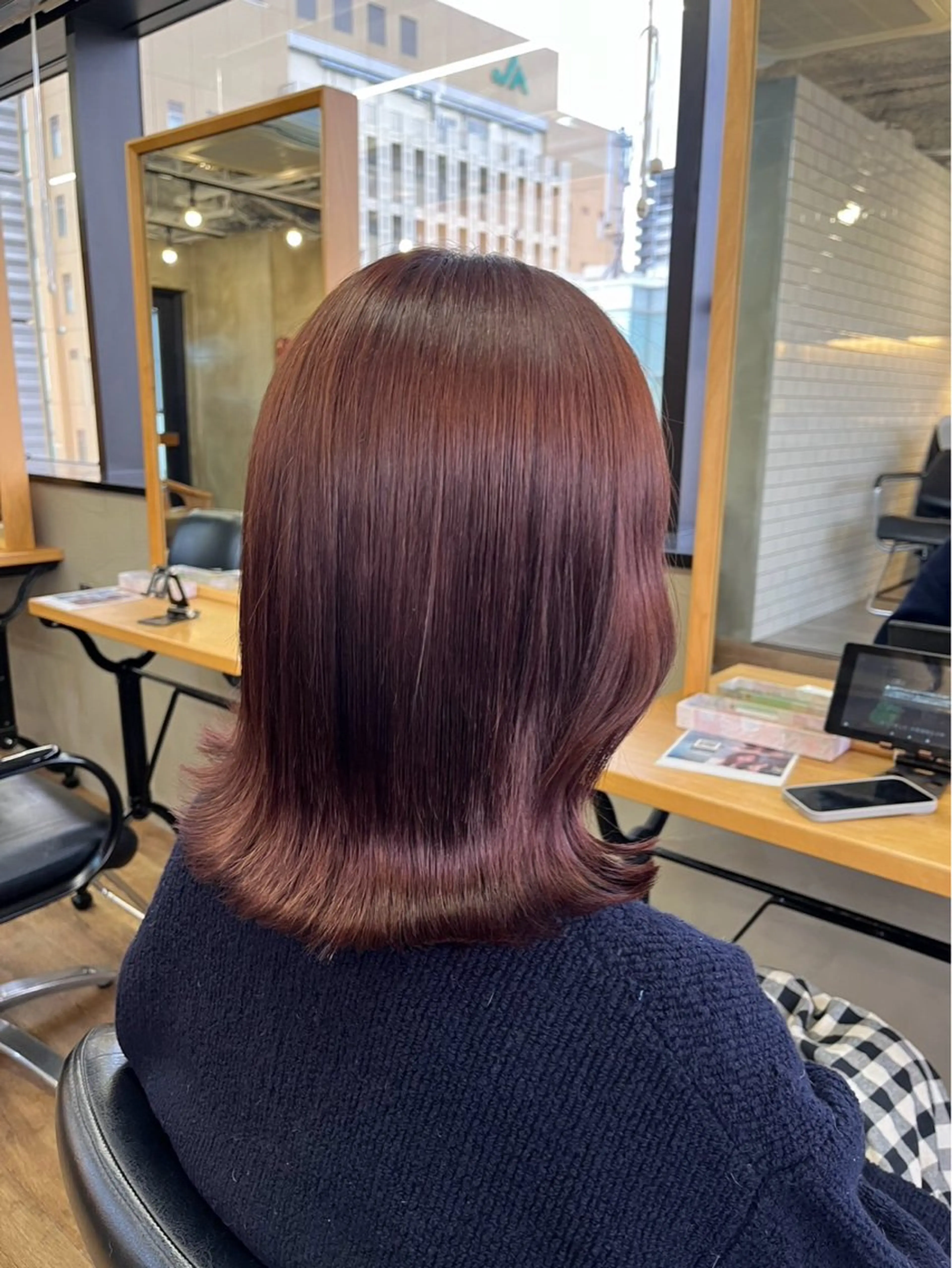 カラー anjelica mizukiのヘアスタイル