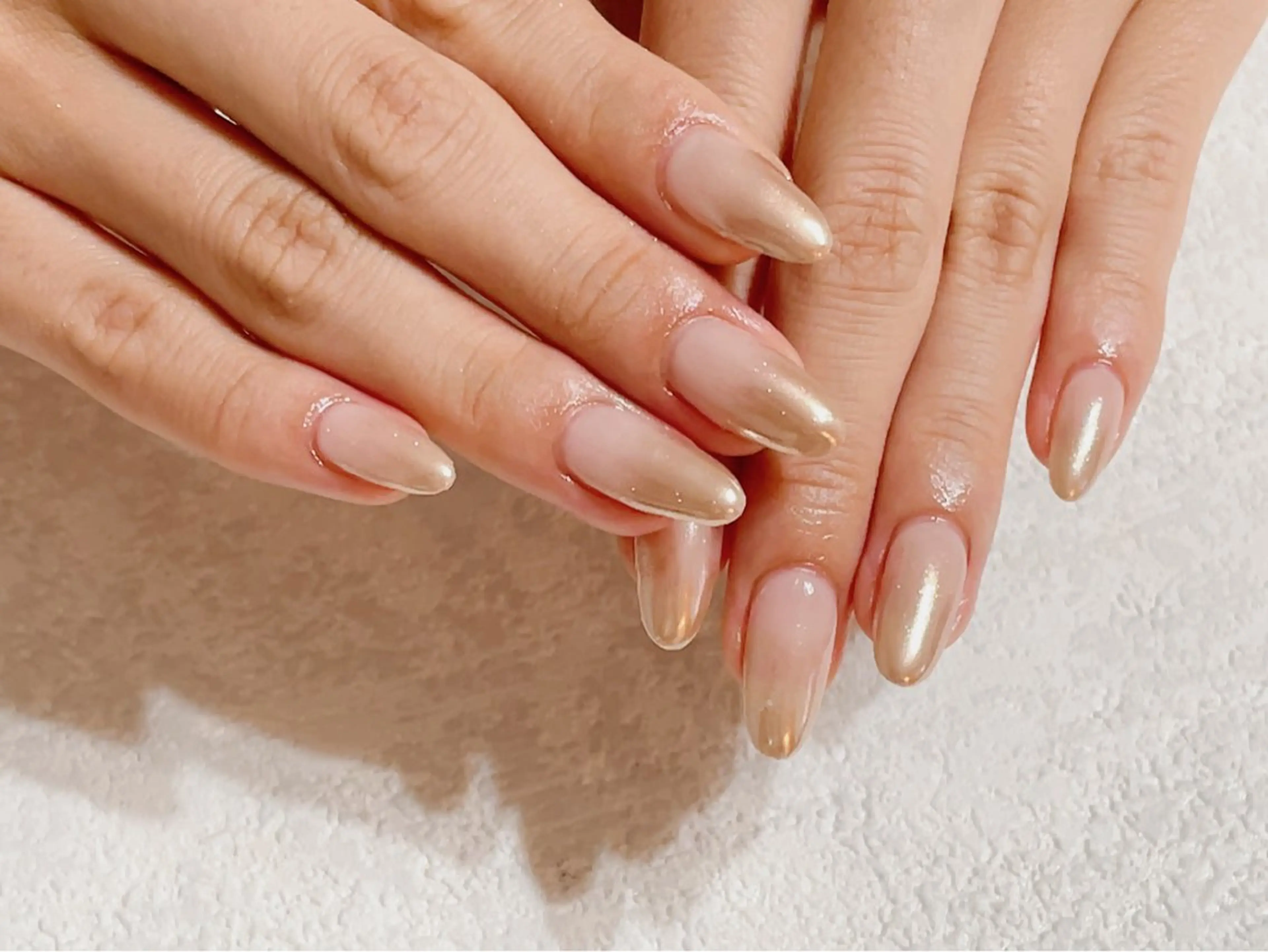 ネイル ジェルネイル グラデーション メンズネイル ミラーネイル パラジェル kikinail 溝の口のネイルデザイン