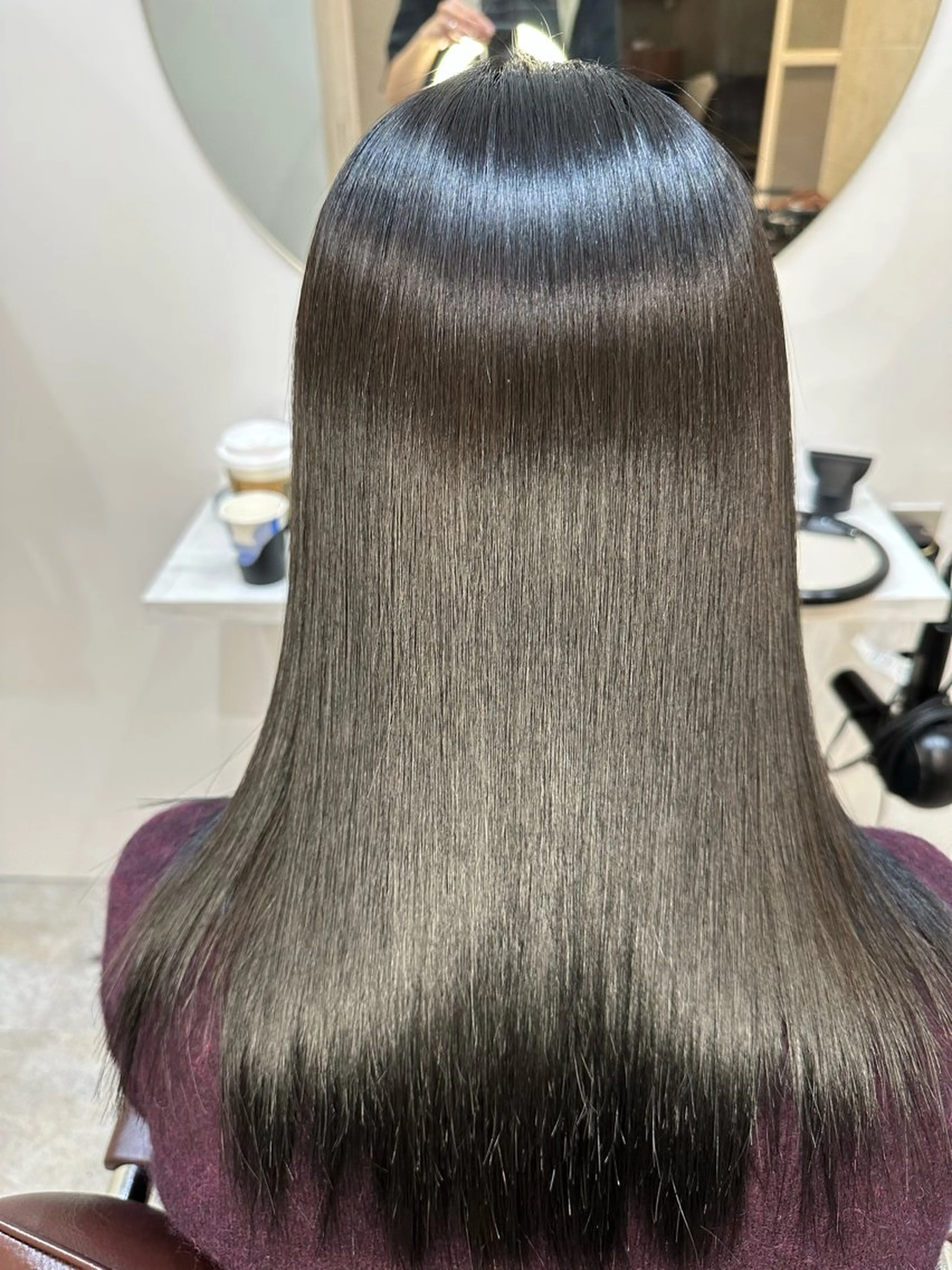 ロング 縮毛矯正 カット ヘアカラー トリートメント 北千住満足度No.1 ✨KOTANI✨のヘアスタイル