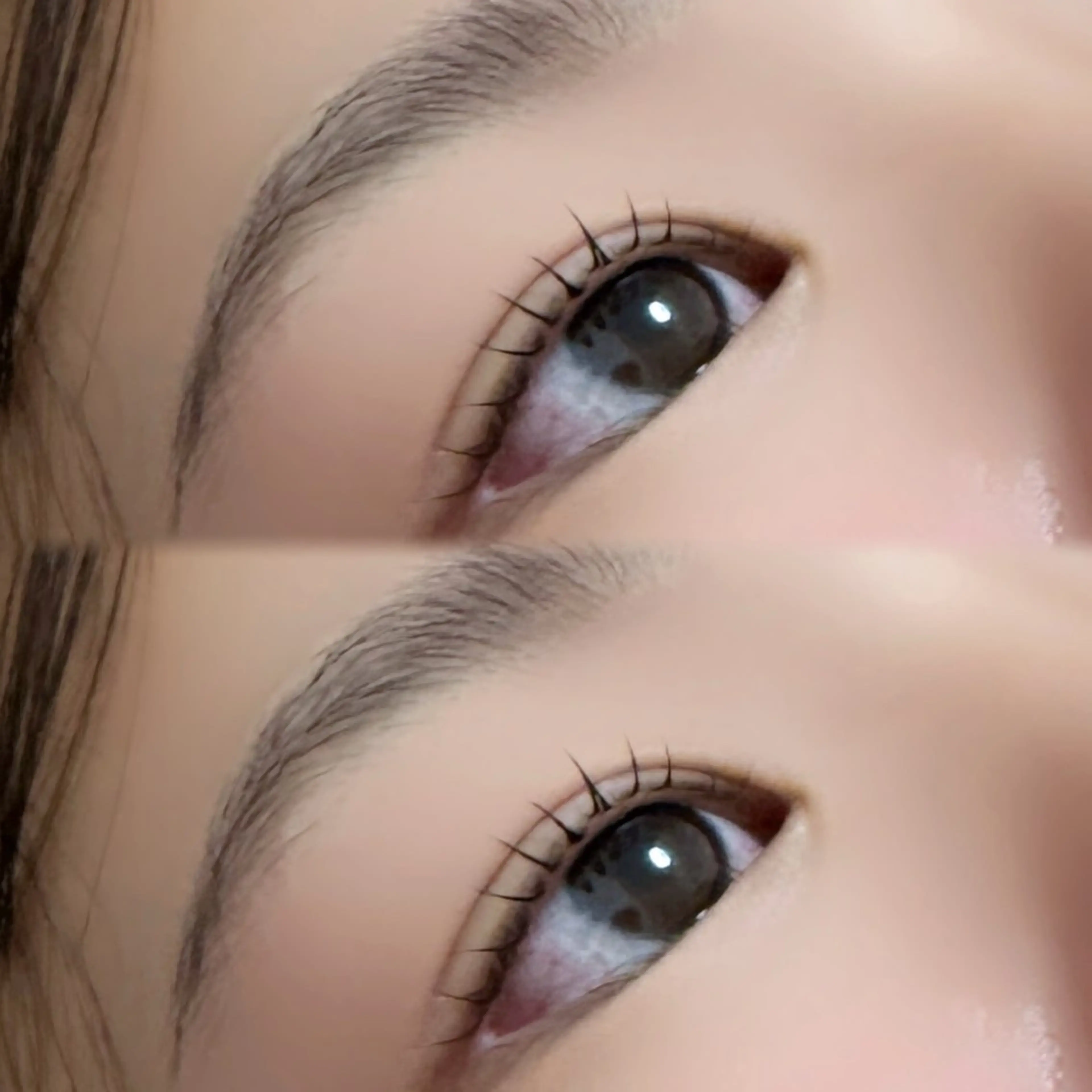 マツエク・マツパ バインドロック 束感まつ毛 フラットラッシュ 韓国風マツエク パリジェンヌラッシュリフト mizuki/束感 まつエク/似合わせ眉のマツエク・マツパデザイン