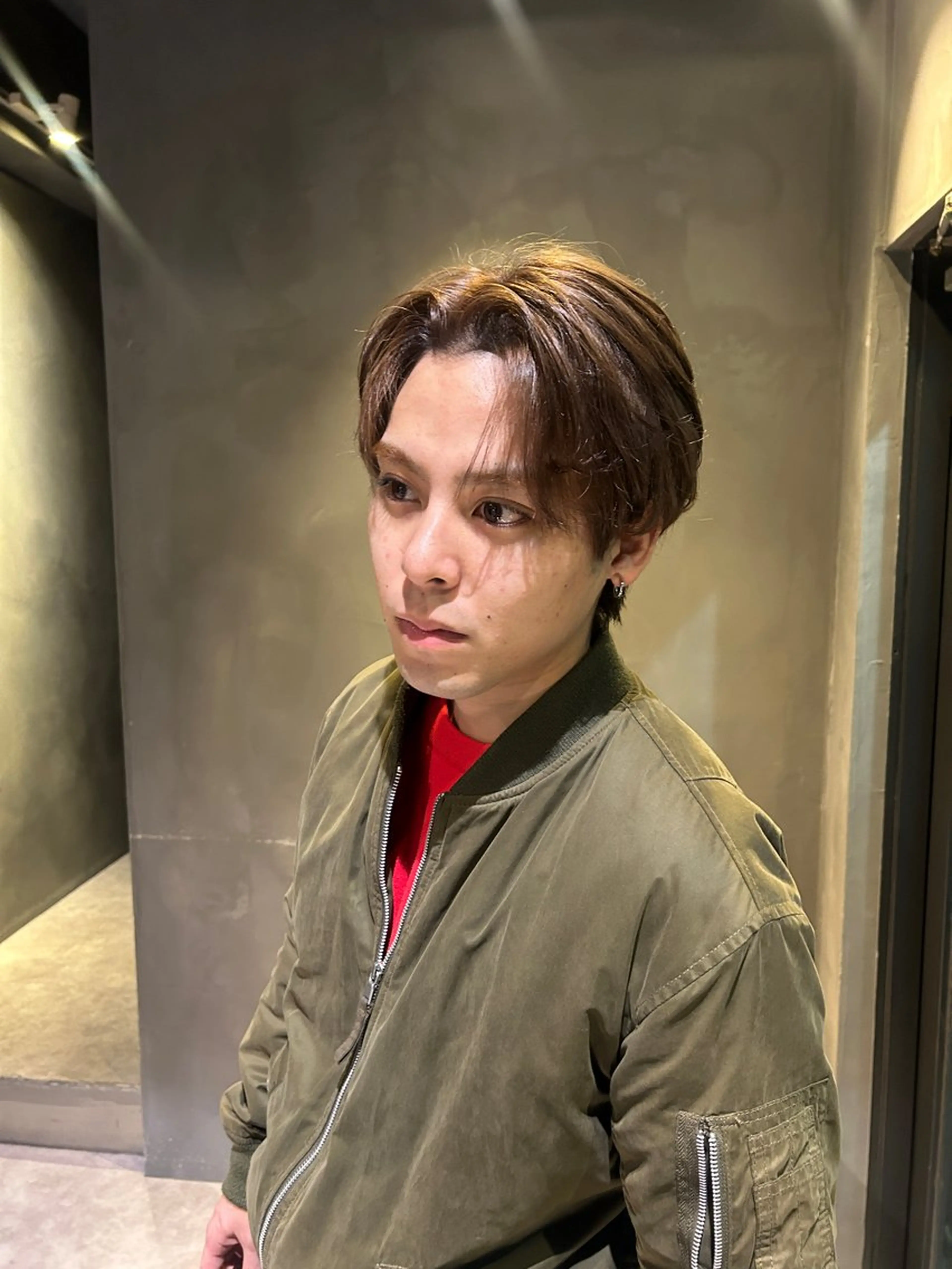 メンズ カット ヘアカラー 山本 夏樹のヘアスタイル