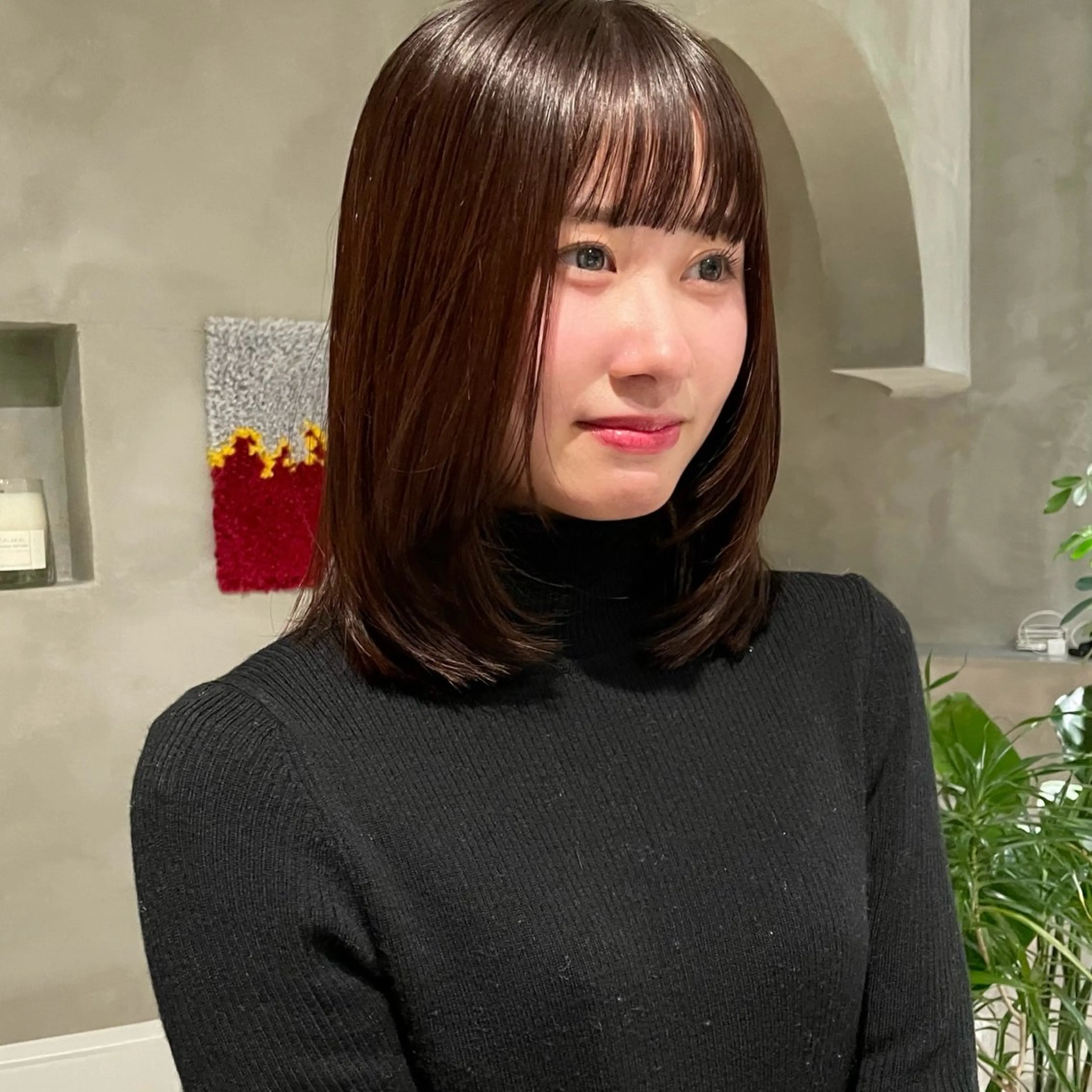 ミディアム カラー ヘアカラー how所属・大阪/心斎橋/堀江 /新規大募集/ちひろのヘアスタイル