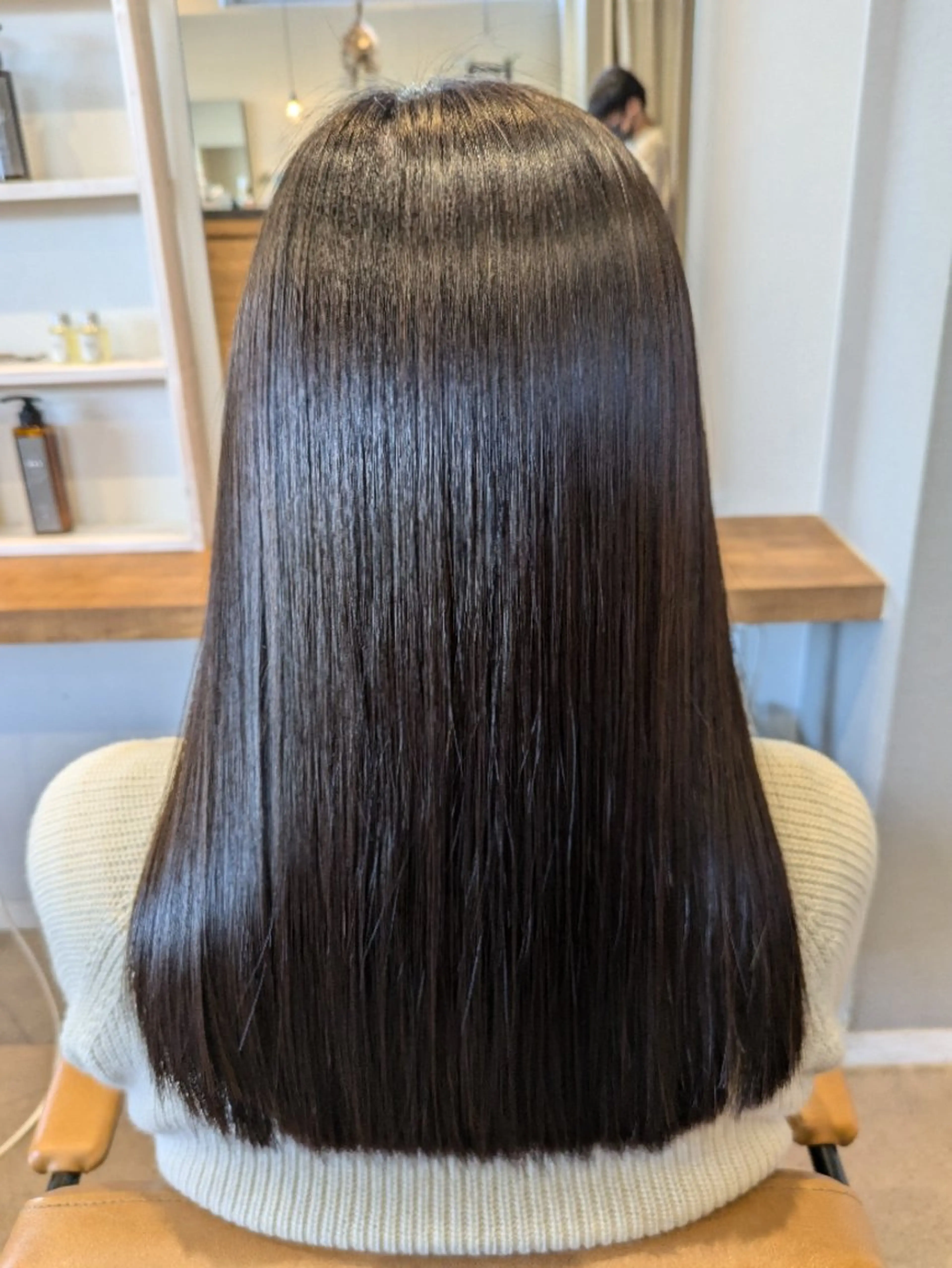 カット 縮毛矯正 中谷　千鶴 ◎ブリーチカラー得意のヘアスタイル