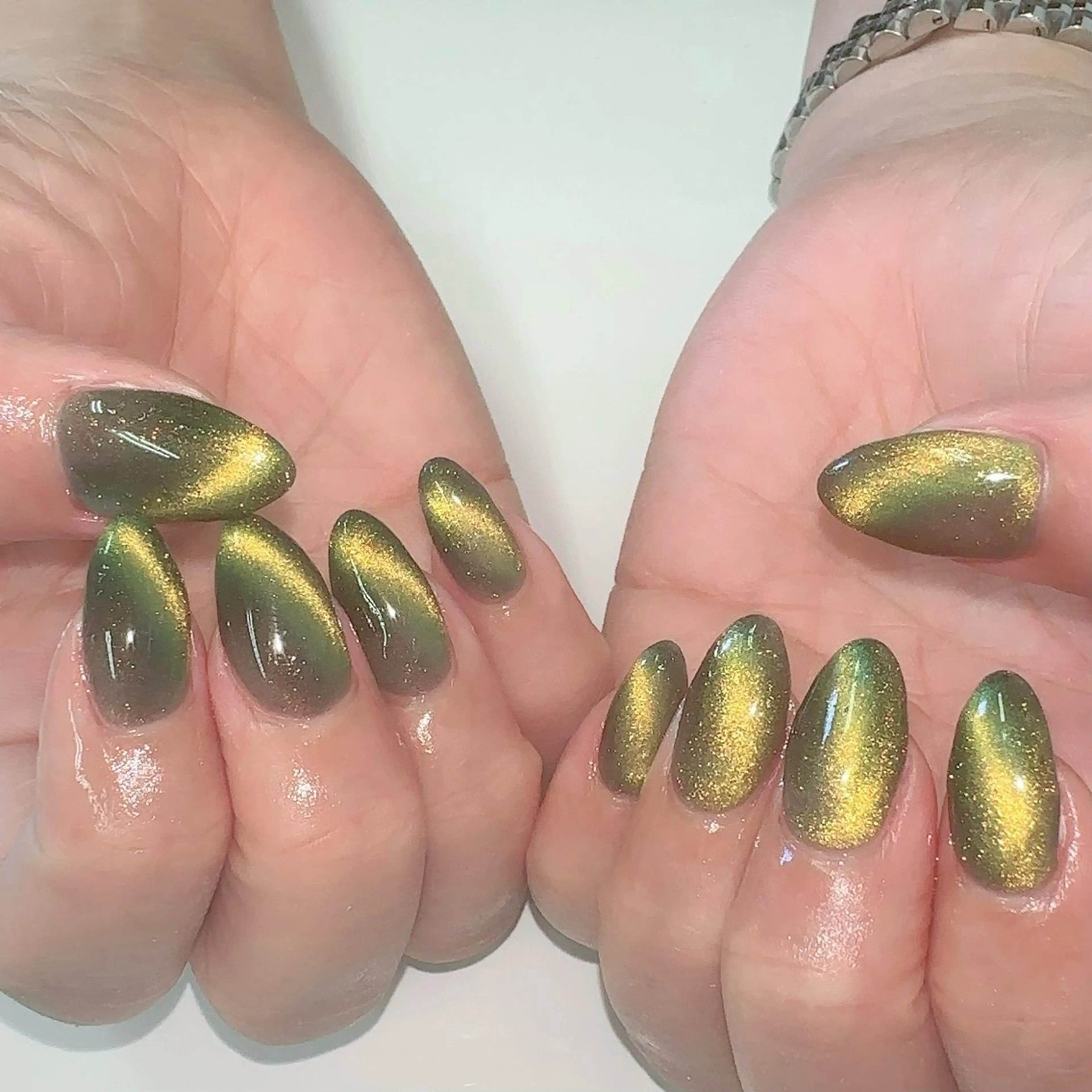 ネイル マグネットネイル ハンドネイル KAONAIL ☆MAI☆のネイルデザイン