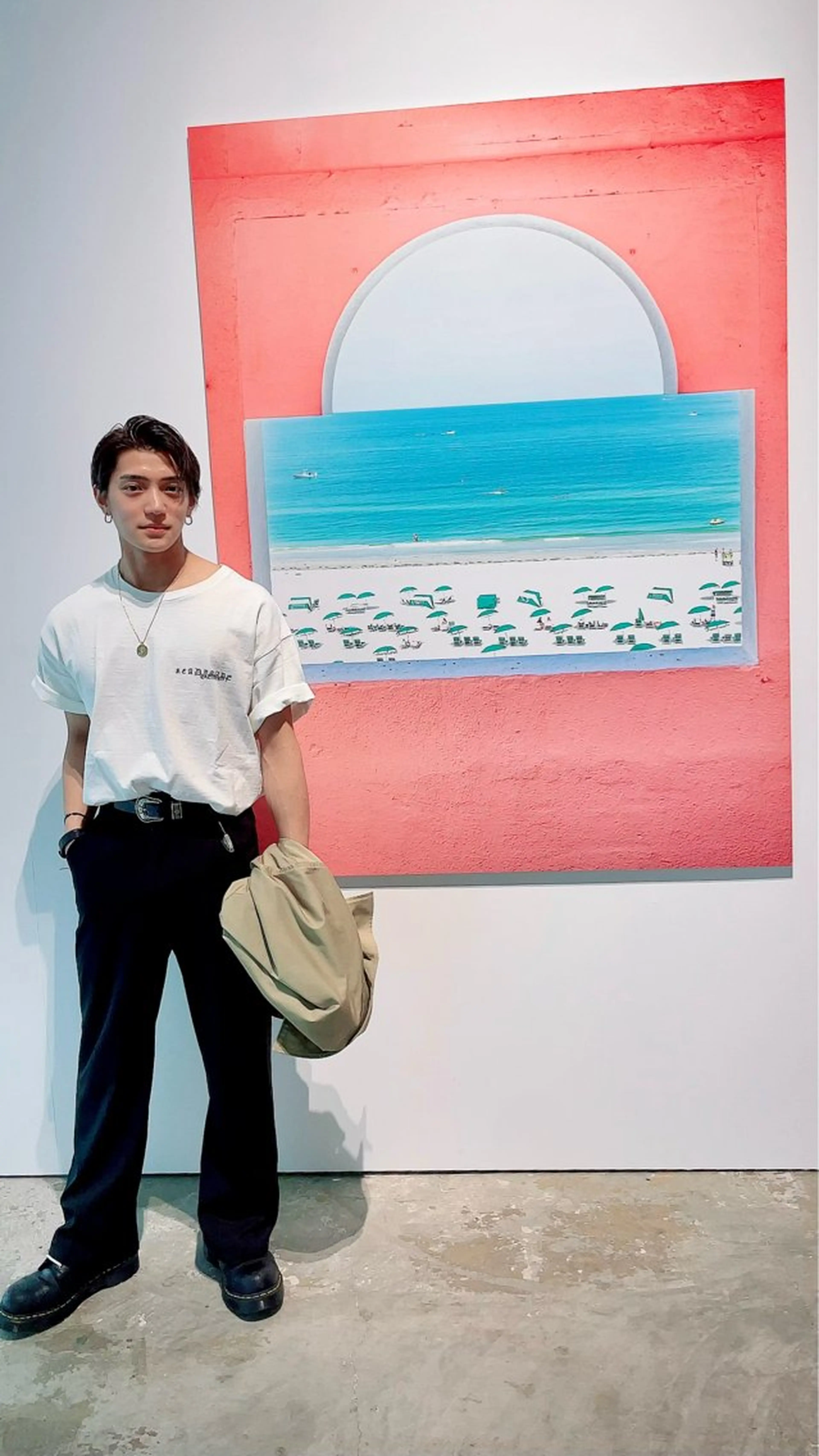 セミロング カラー パーマ ヘアアレンジ 二ヶ月綺麗が続くレ イヤー/星野六三四のヘアスタイル