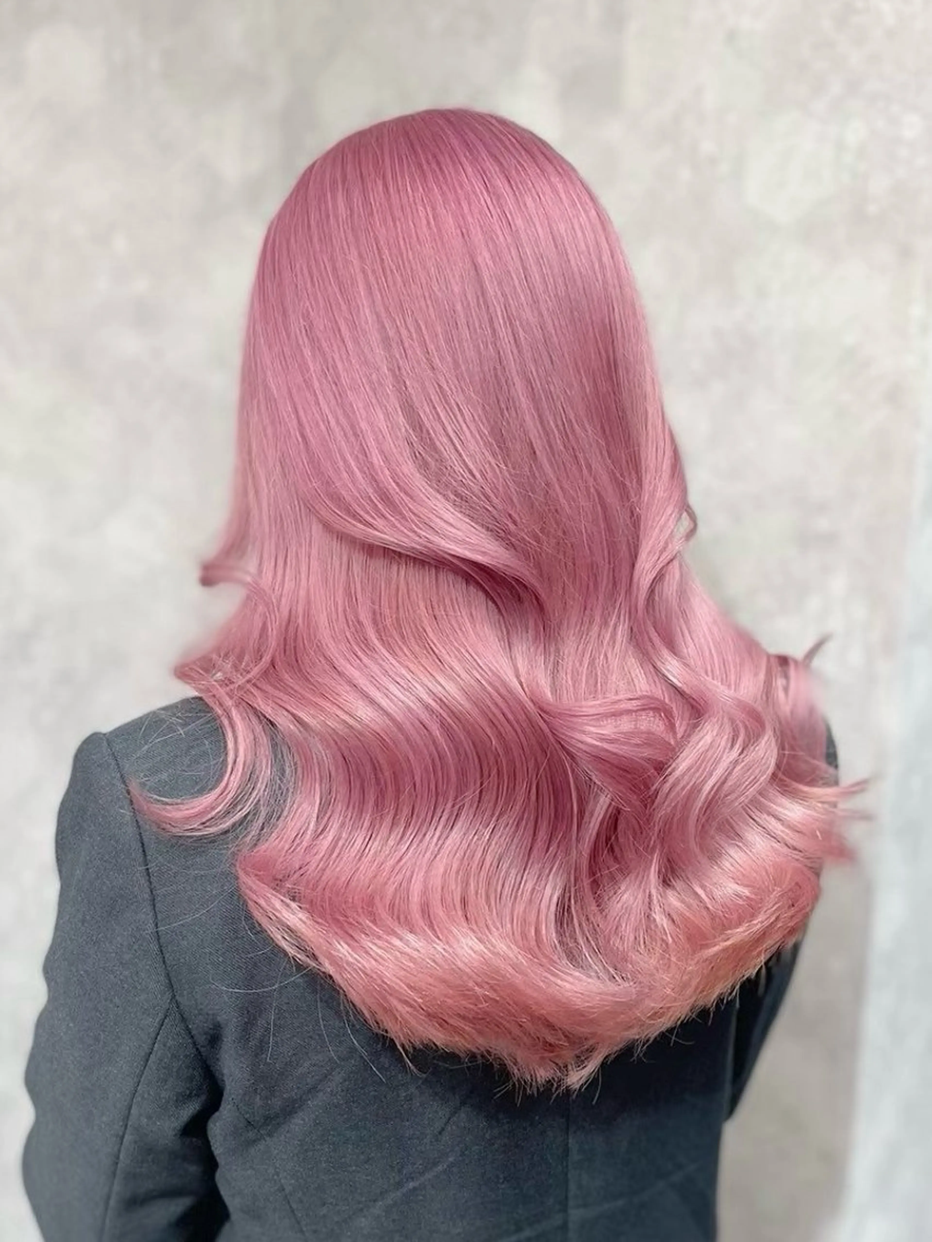 ロング カラー パーマ ヘアアレンジ メンズ キッズ ヘアカラー トリートメント レイヤー×ハイトーン / mihana🪐のヘアスタイル