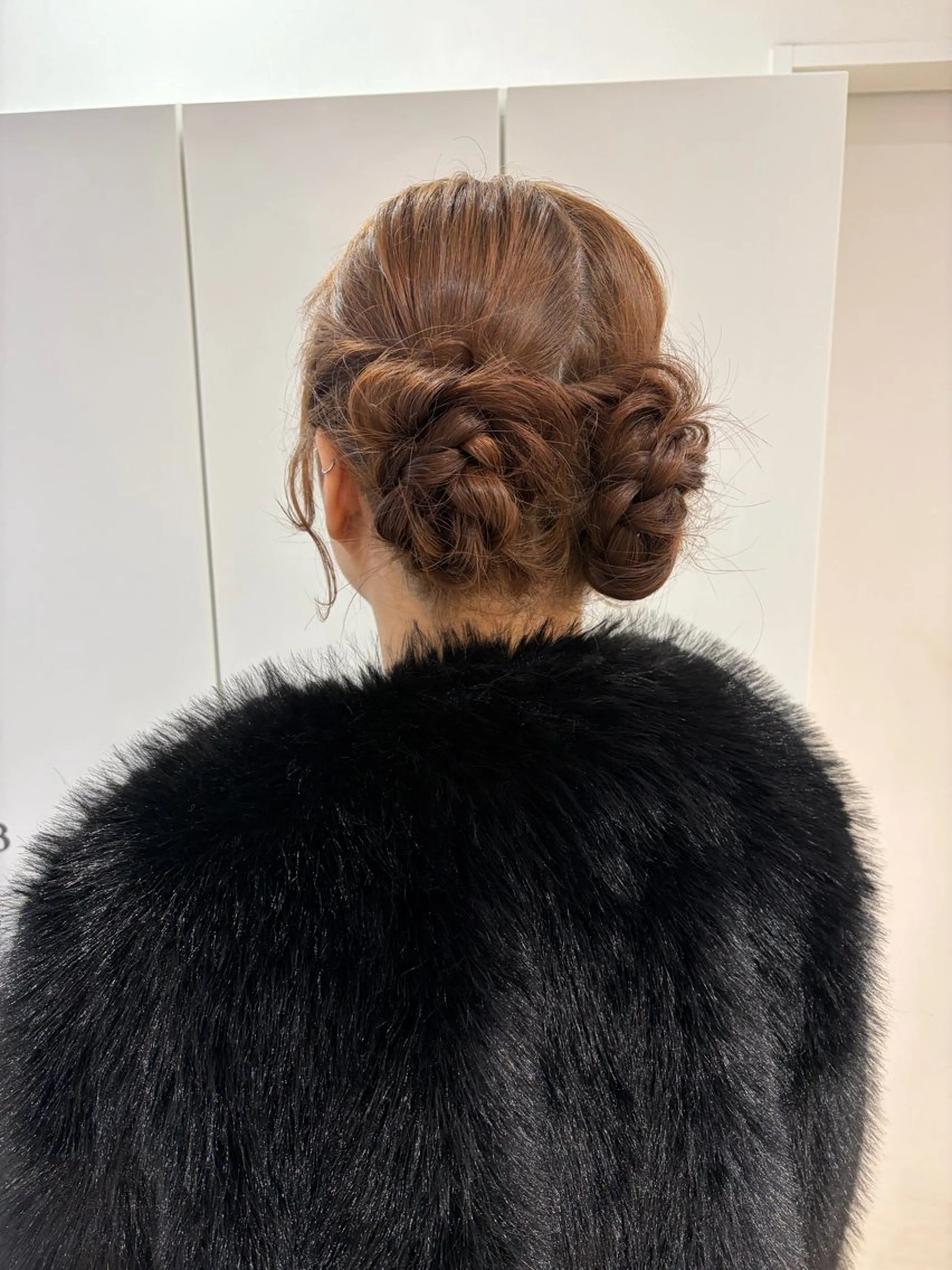 ロング ヘアアレンジ ヘアセット ヘアセット/レイヤー 縮毛矯正/はるか🎀のヘアスタイル