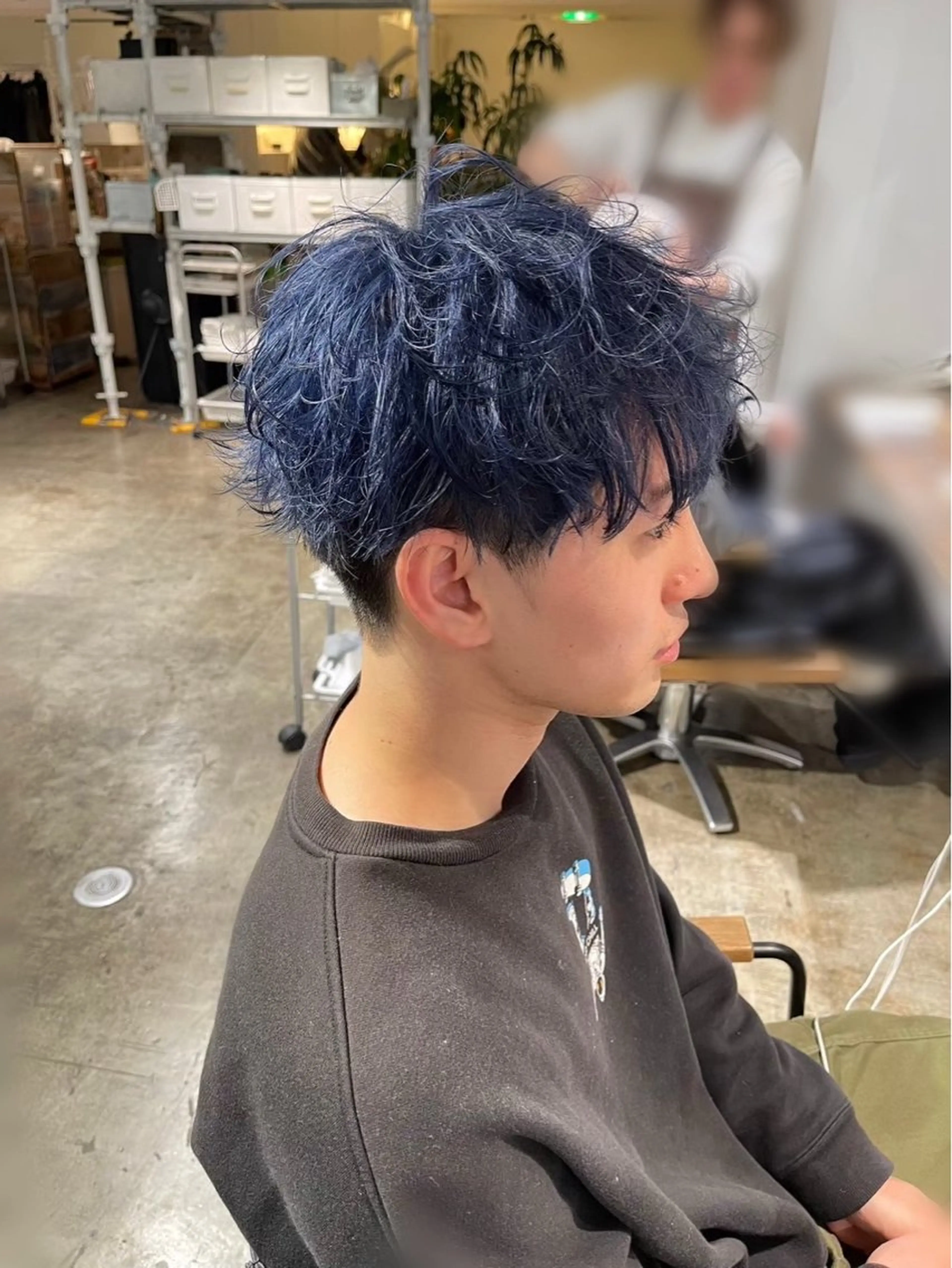 🧞‍♂️【メンズ限定】🧞‍♂️ケアブリーチカラー+艶トリートメント🪄の写真