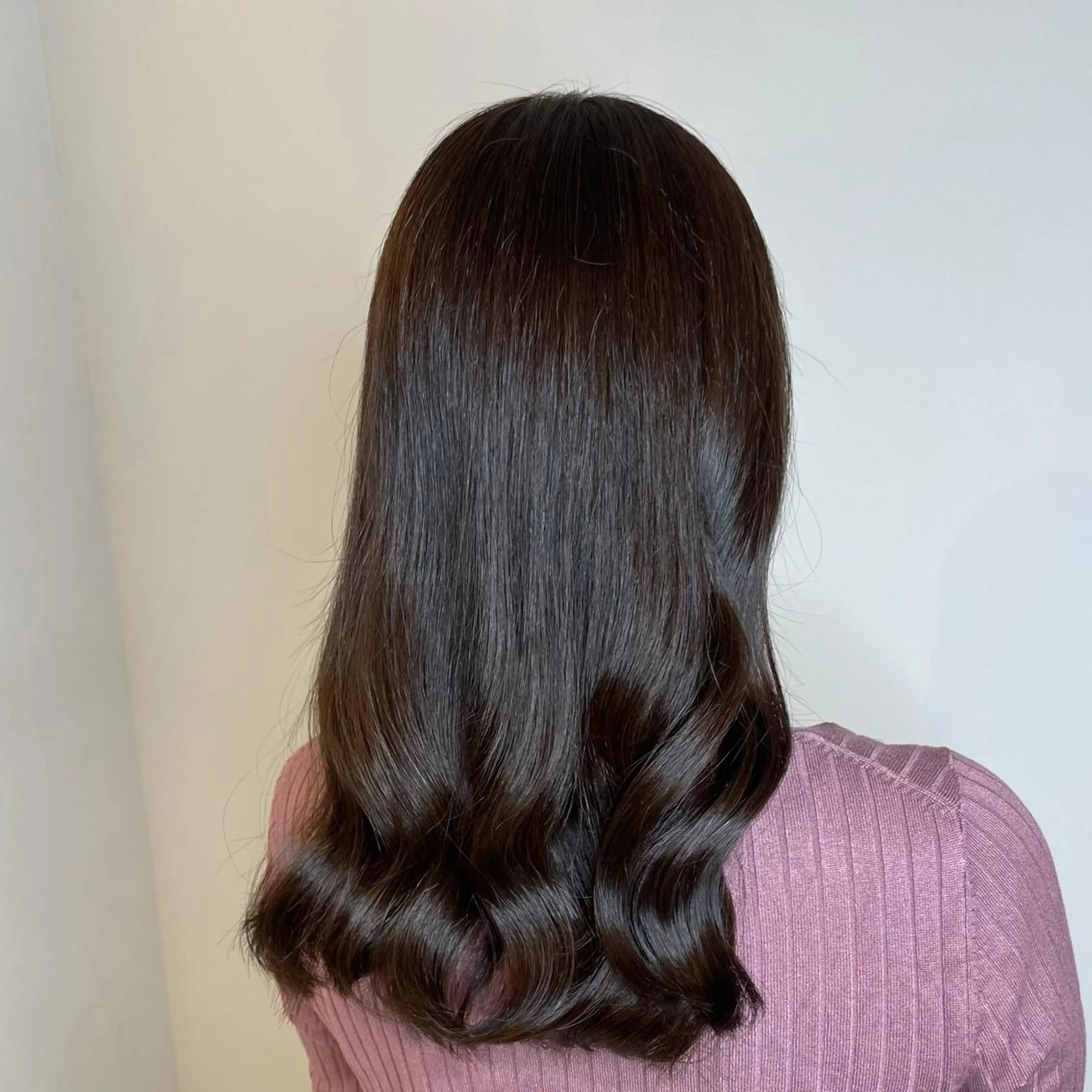 セミロング カラー シンカ 表参道のヘアスタイル