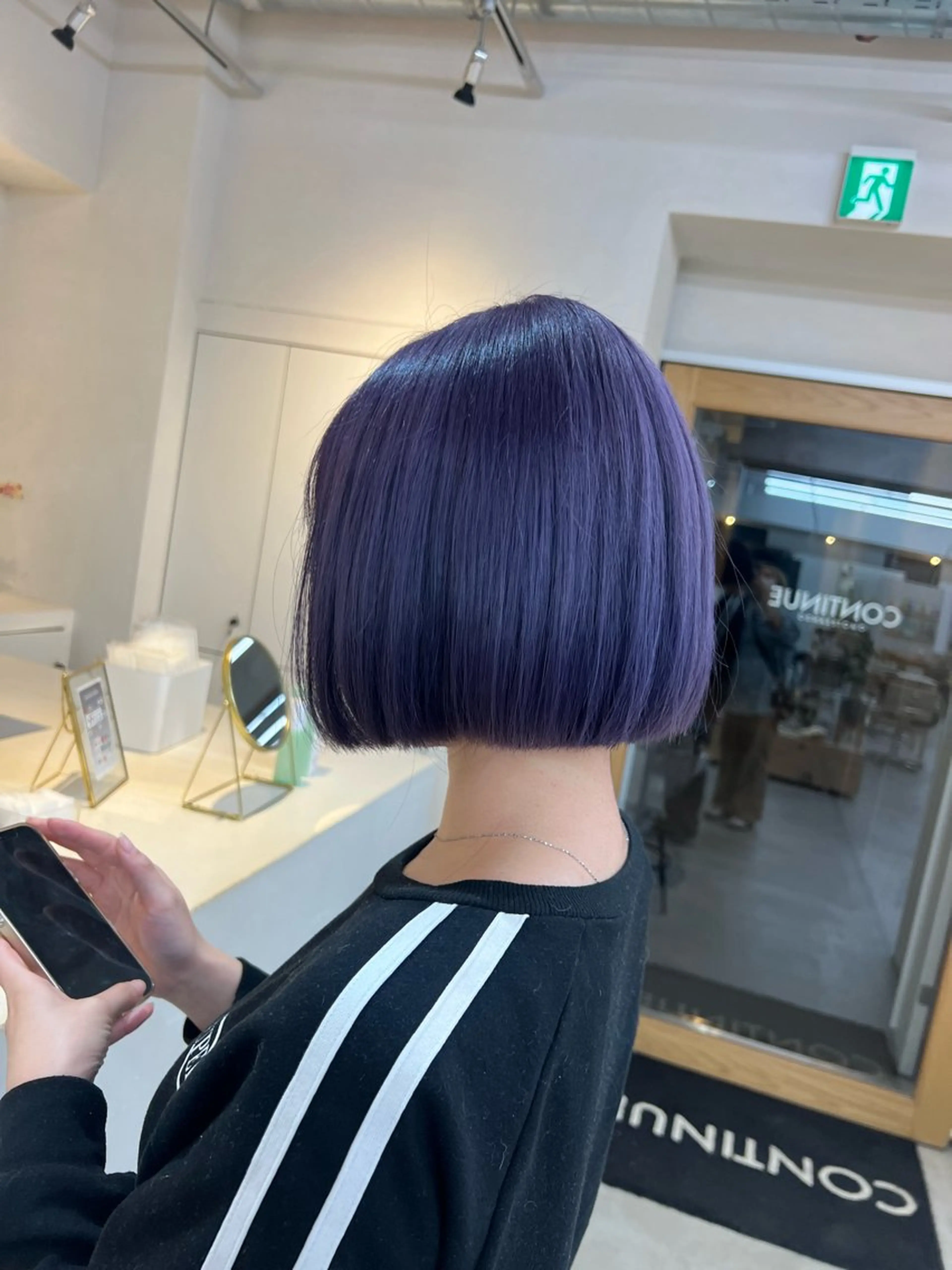 ミディアム カット ヘアカラー トリートメント 表参道/kozue/ 艶髪/髪質改善のヘアスタイル