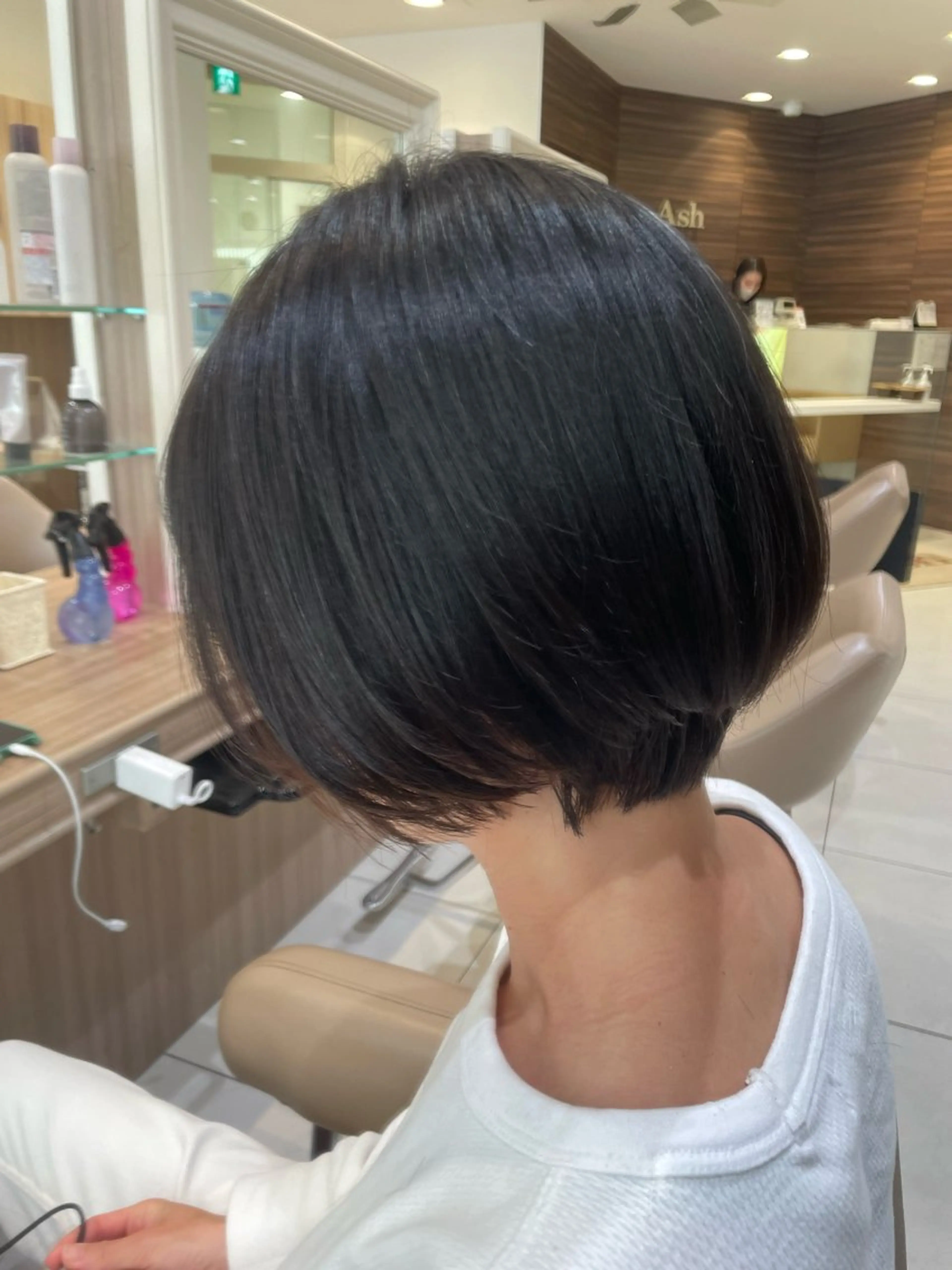 ショート ヘアアレンジ カット トリートメント 韓国ヘアメイク🎀/ 縮毛矯正✨山本媛香のヘアスタイル