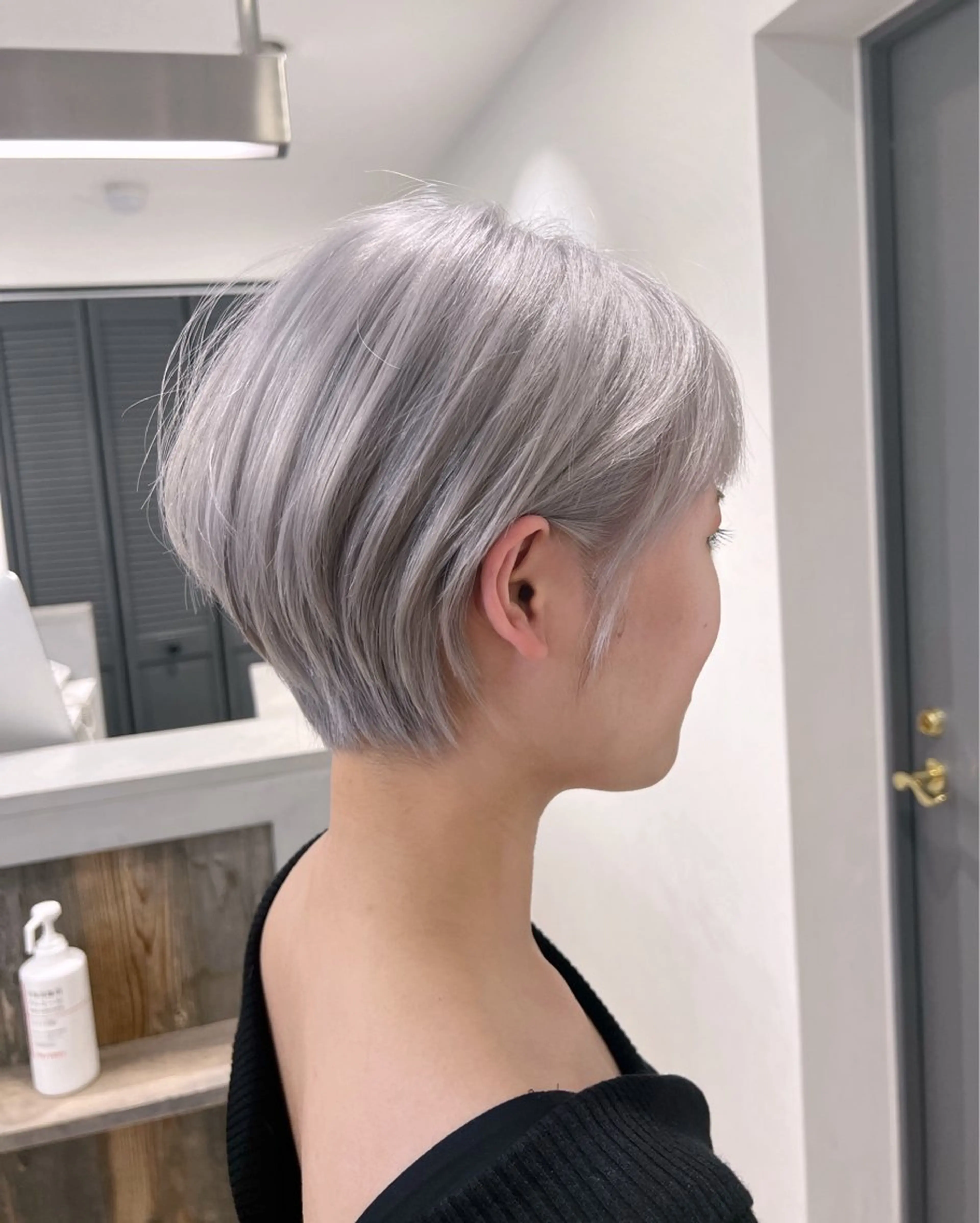 ショート ♡似合わせハイトーン ♡maiのヘアスタイル