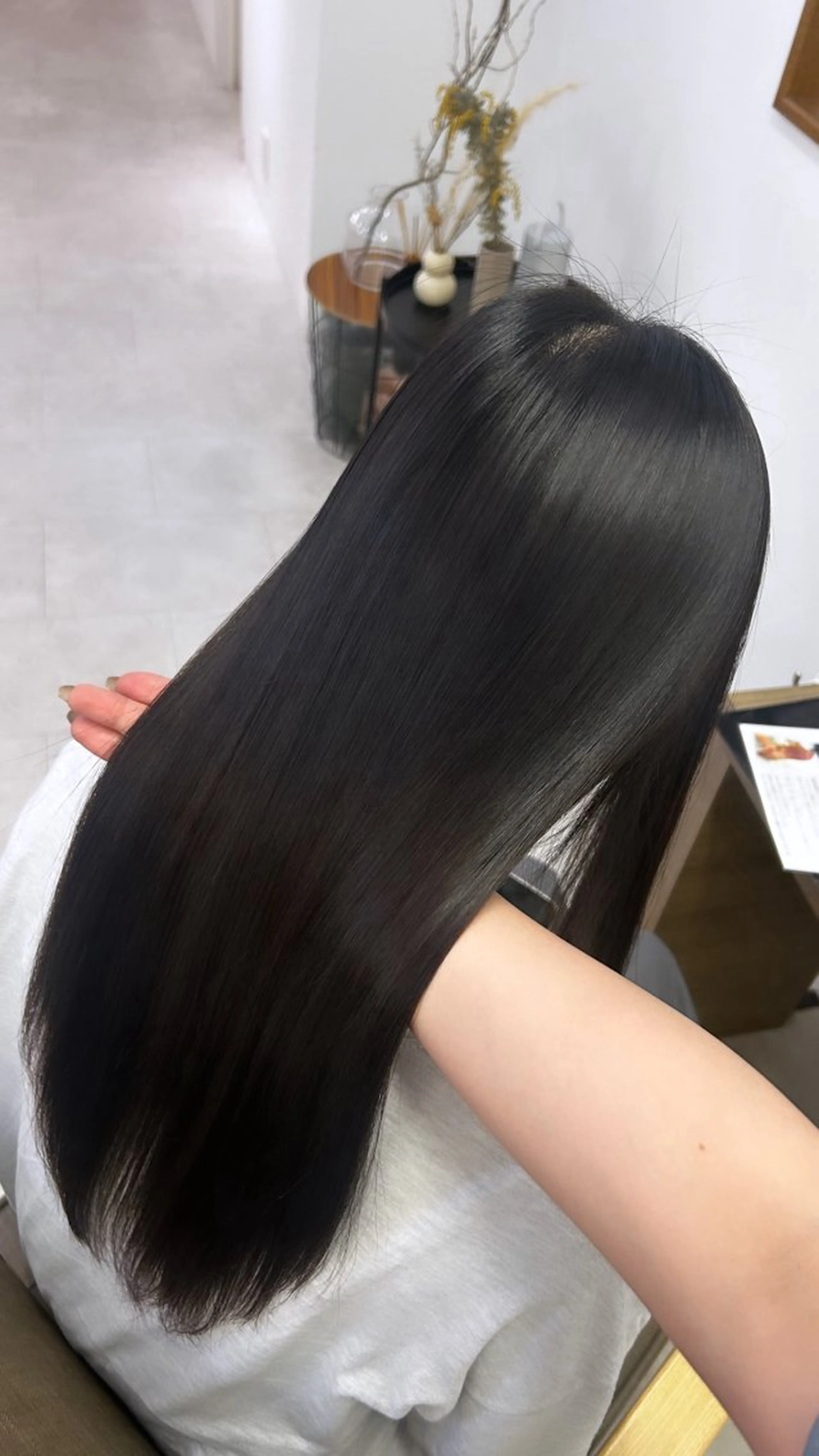 ロング 縮毛矯正 モテ髪美容師♡ ひなたのヘアスタイル