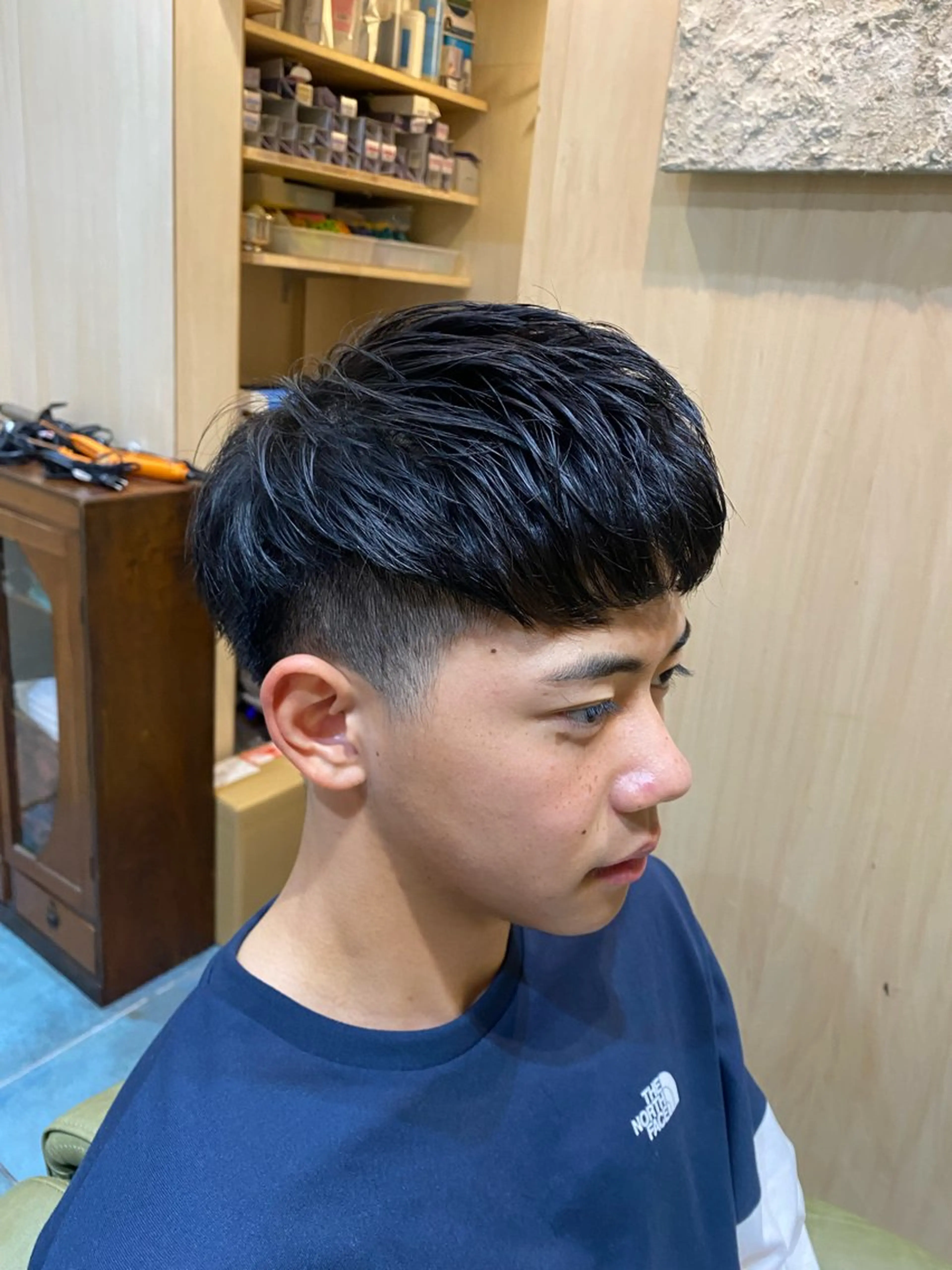 ショート メンズ マッシュ カット メンズカット/パーマ 福島区SOSOのヘアスタイル