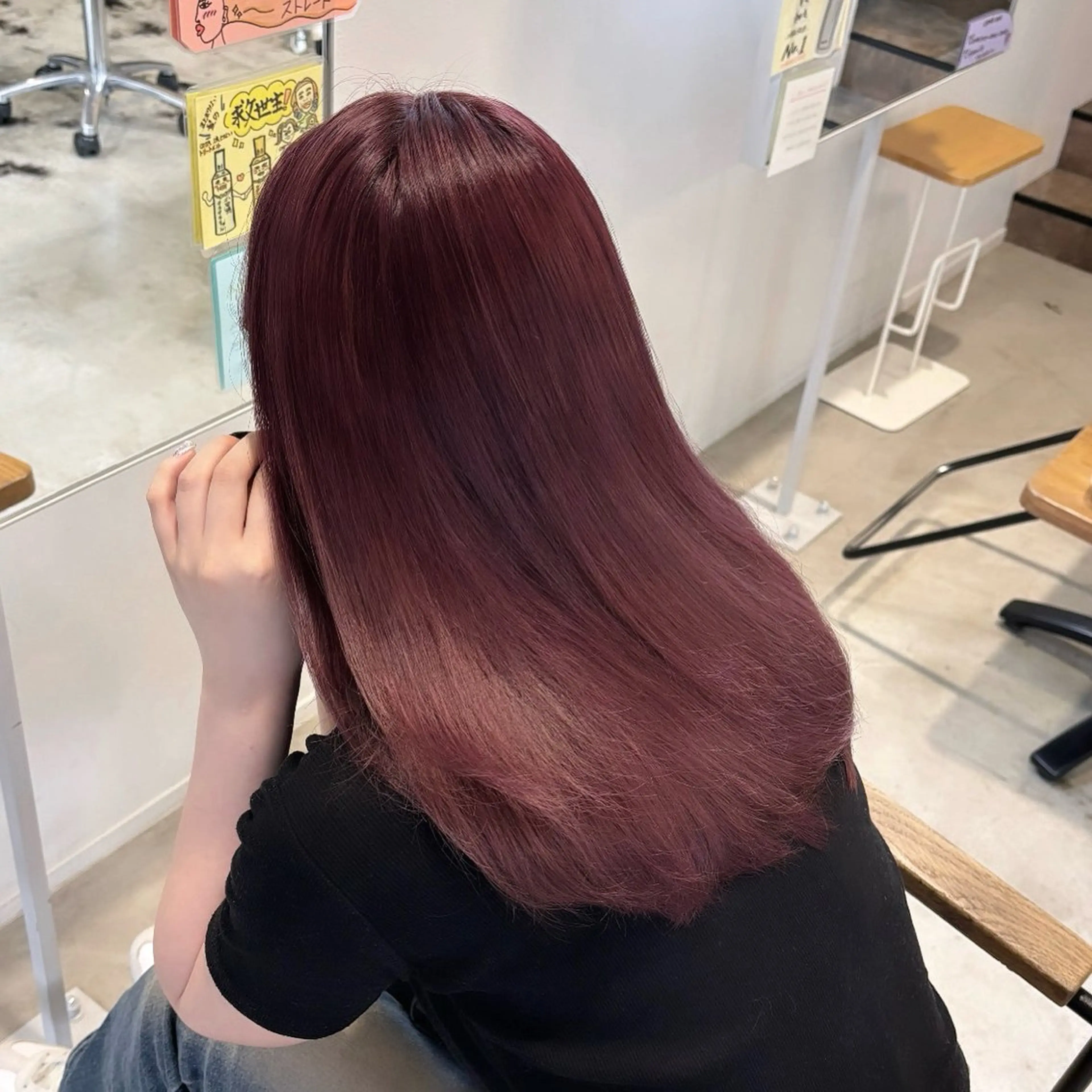 🌷one color + treatment🌷の写真